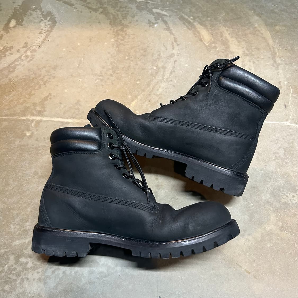 270) 팀버랜드 6인치 워커 부츠 올블랙 상품이미지3