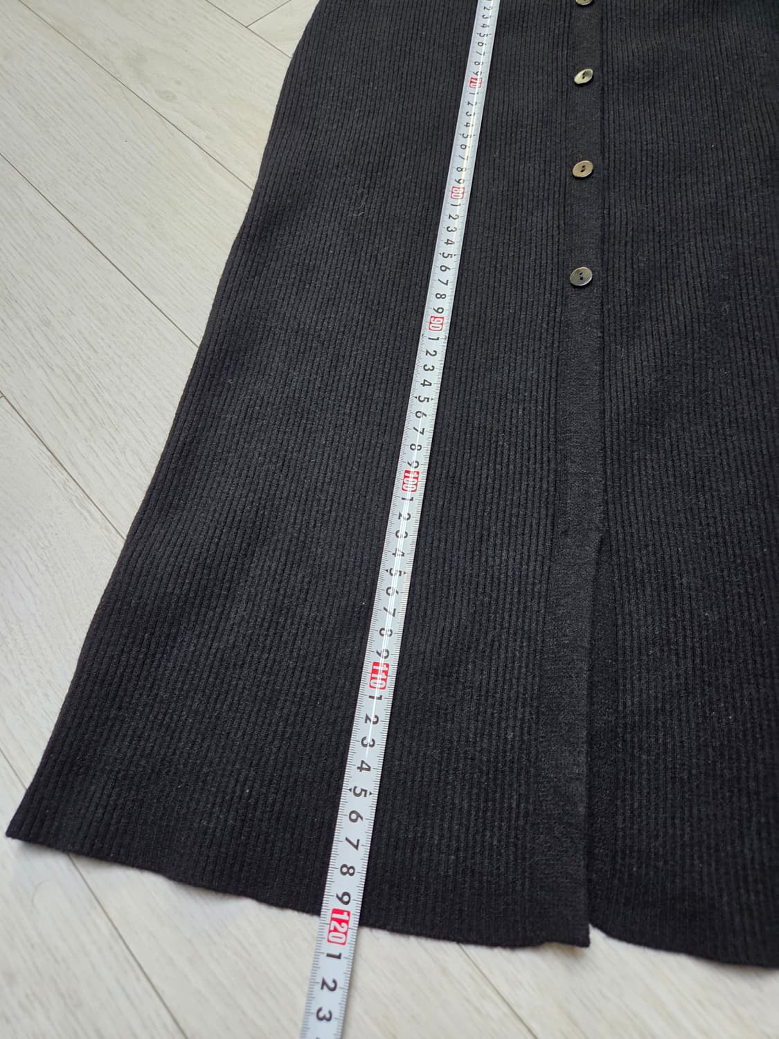 수입의류 블랙 니트  롱 원피스  상품이미지5