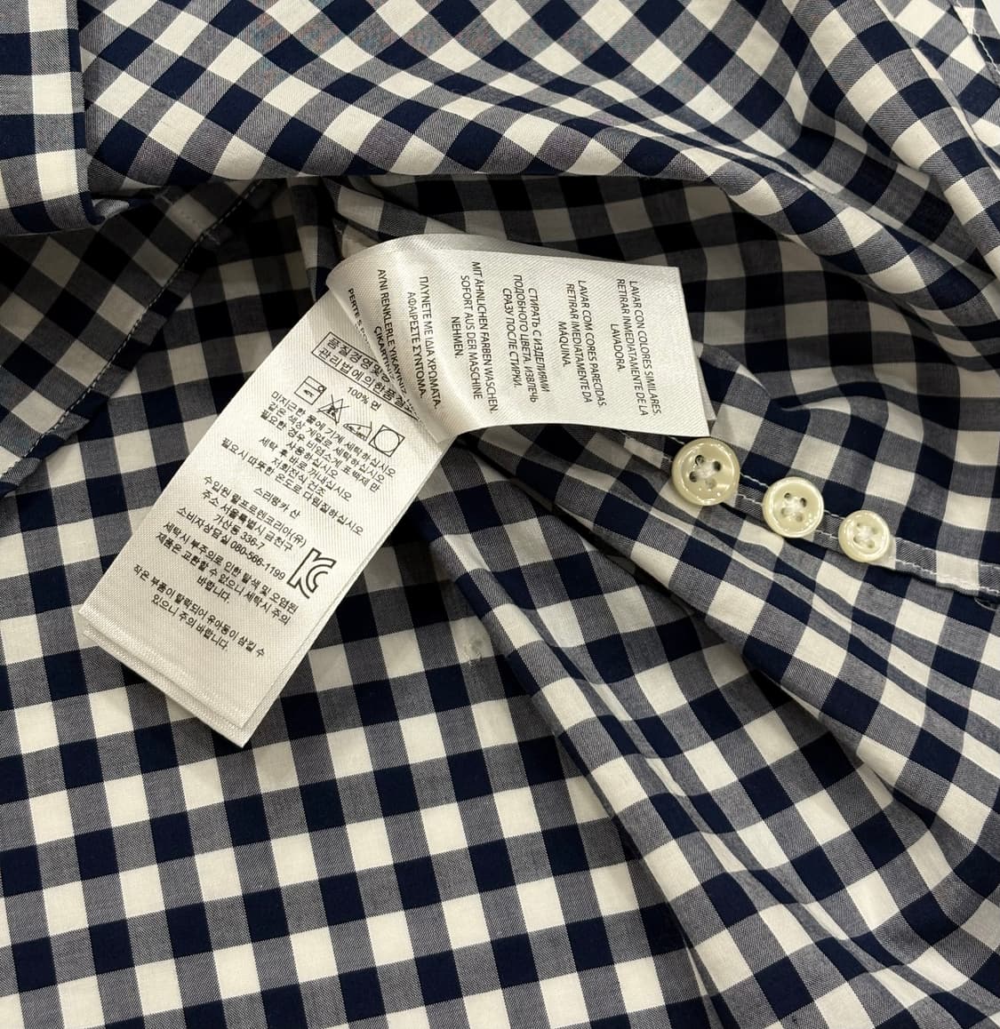 Polo 폴로랄프로렌 신형 깅엄 체크 셔츠 상품이미지6