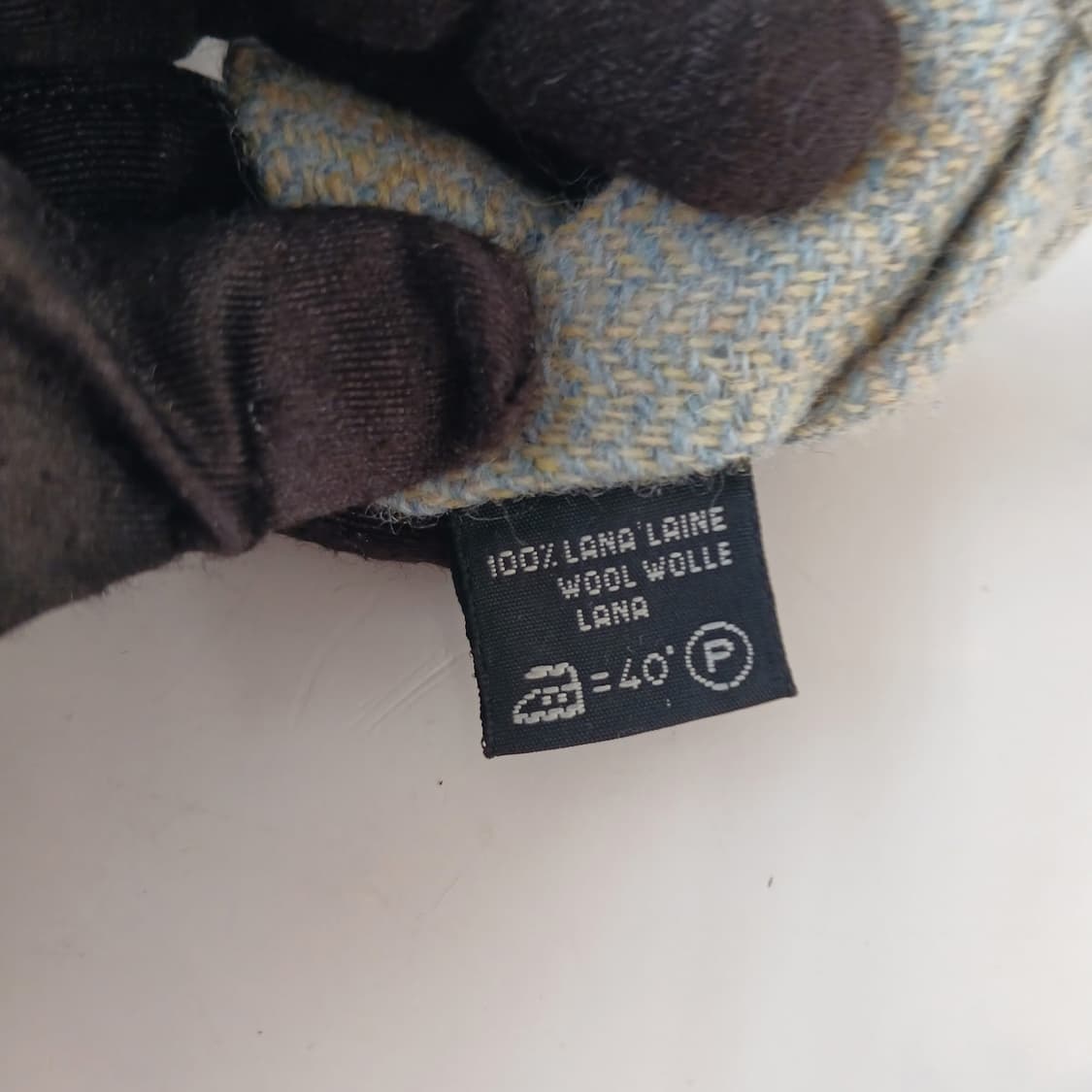 에르메네질도 제냐 울 넥타이 민트 컬러 9.5cm A+등급 a19717 상품이미지10