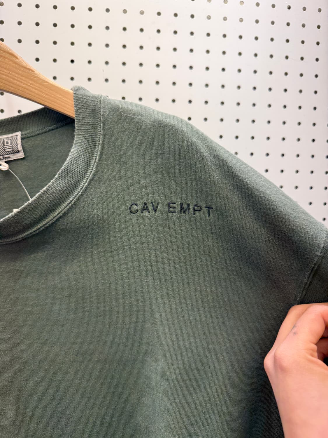 캐브엠트 패치워크 롱슬리브 티셔츠  상품이미지4