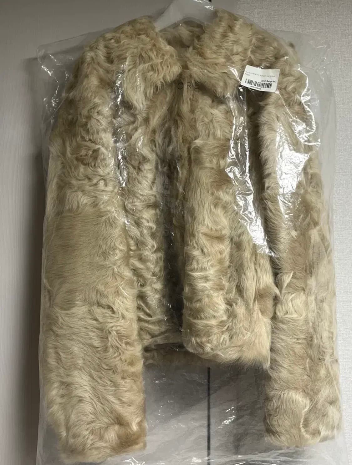 오어 ore 칼간램 퍼 자켓 램스킨100 상품이미지1