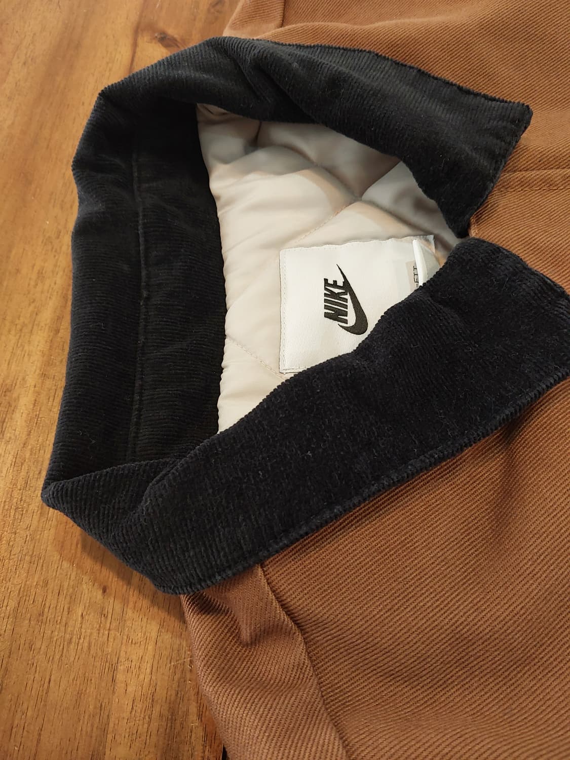 나이키 필드 워크 자켓 L사이즈 새상품 브라운 루즈핏 상품이미지4