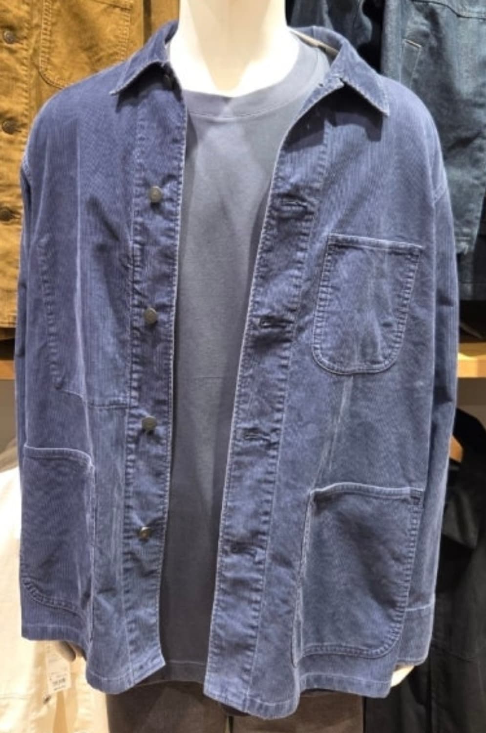 유니클로 코듀로이 프렌치 워크자켓 상품이미지2