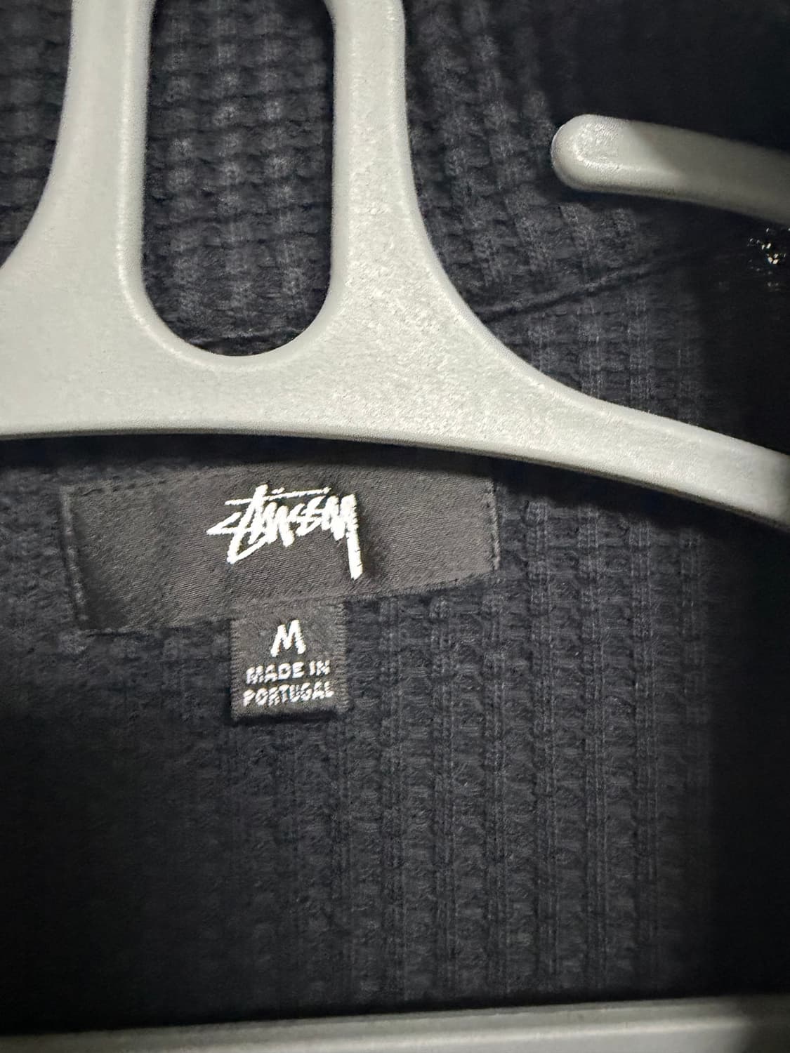 스투시 와플 니트 집업 상품이미지2