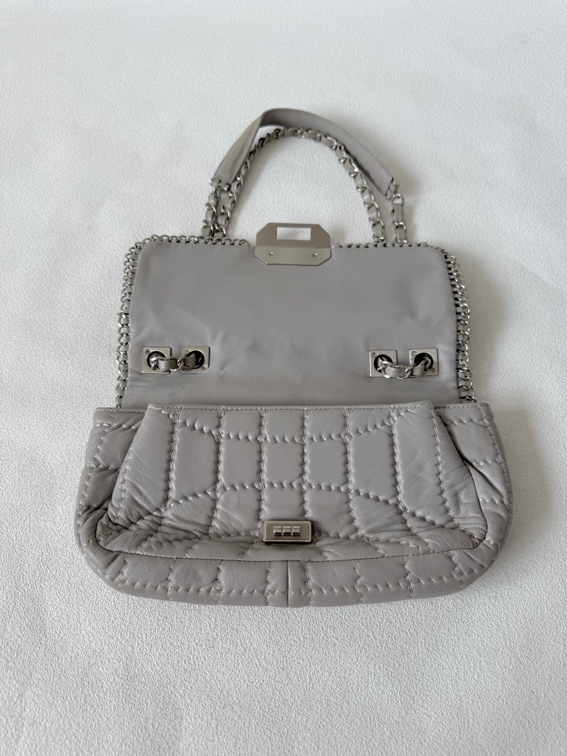 데레쿠니(DERERCUNY) 레더 체인 숄더백 상품이미지6