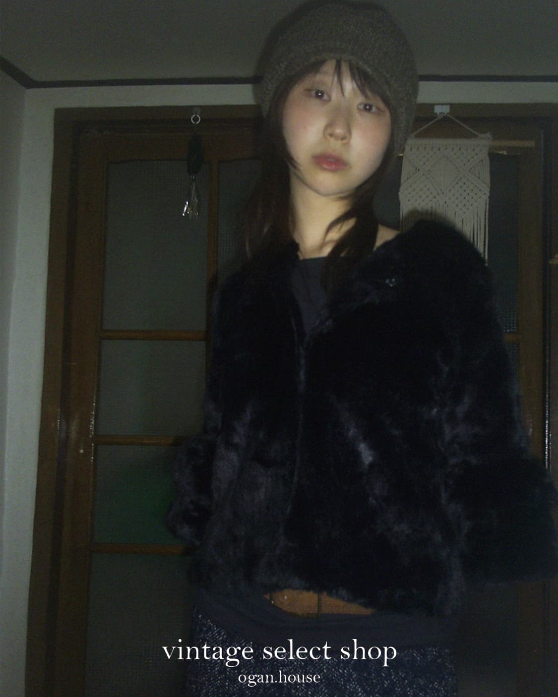 vintage kang kang eco fur jacket 상품이미지2