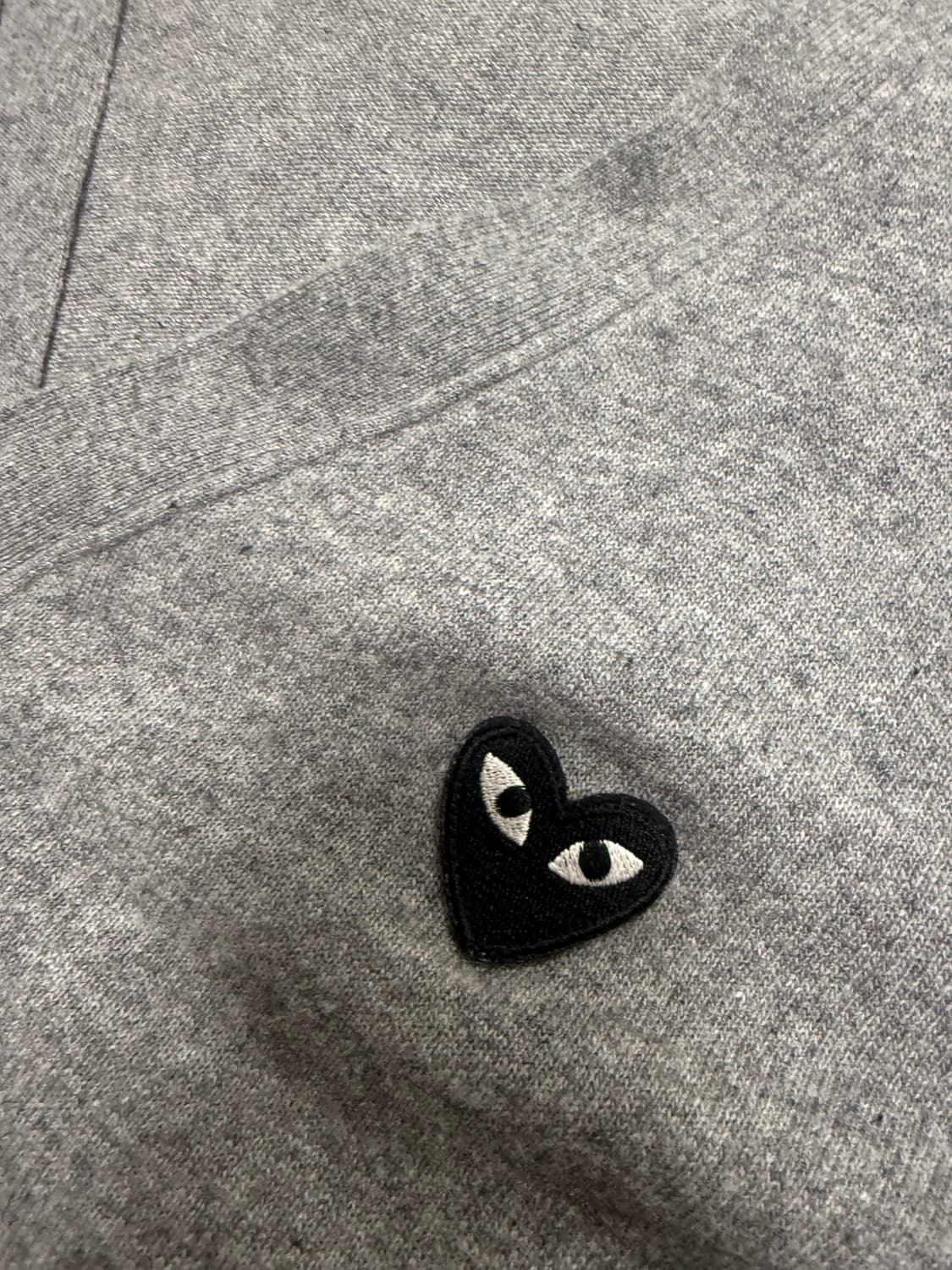 꼼데가르송 블랙와펜 그레이 가디건  상품이미지2