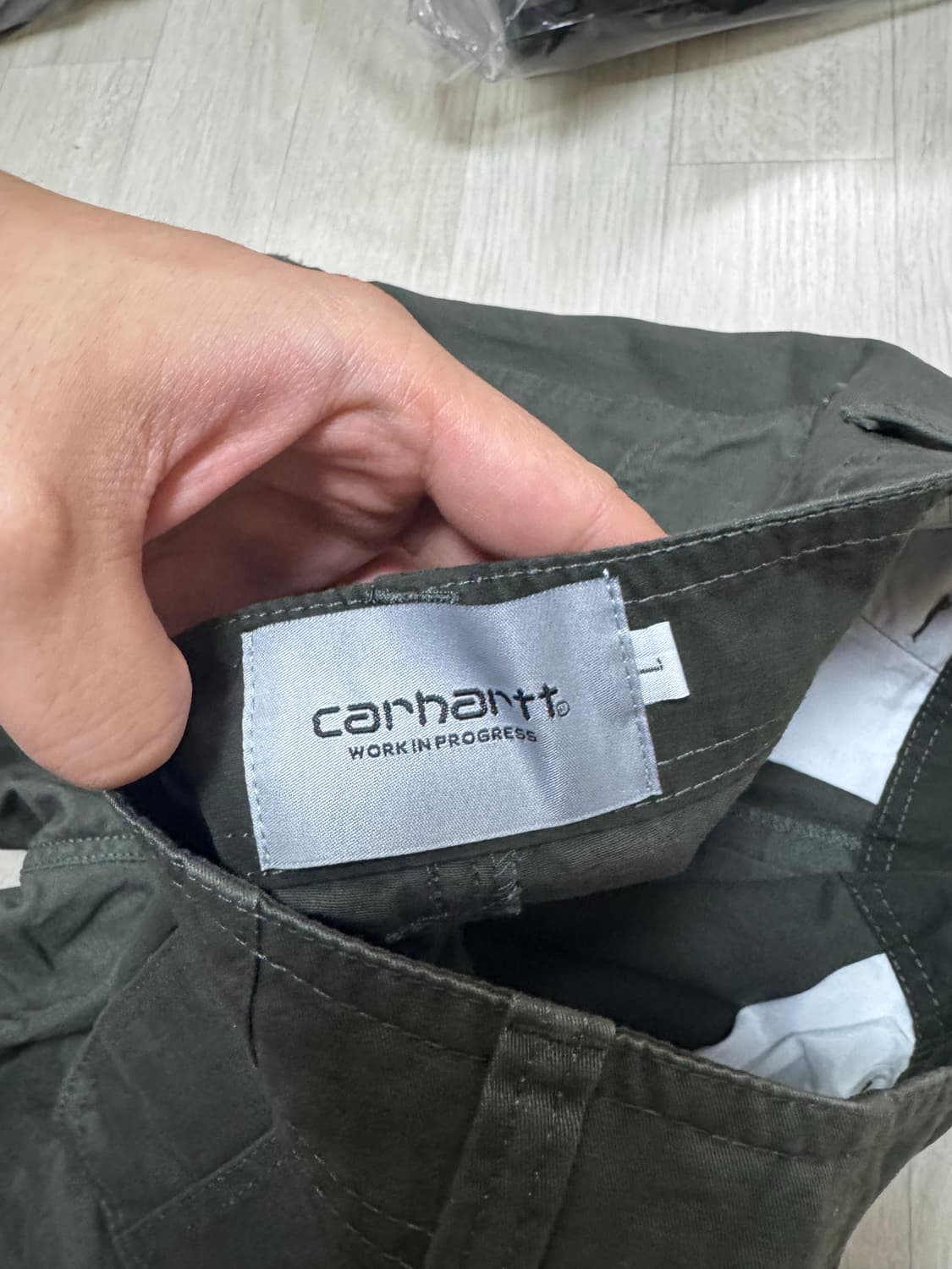 [L,32] 칼하트 카고팬츠 카키 상품이미지3