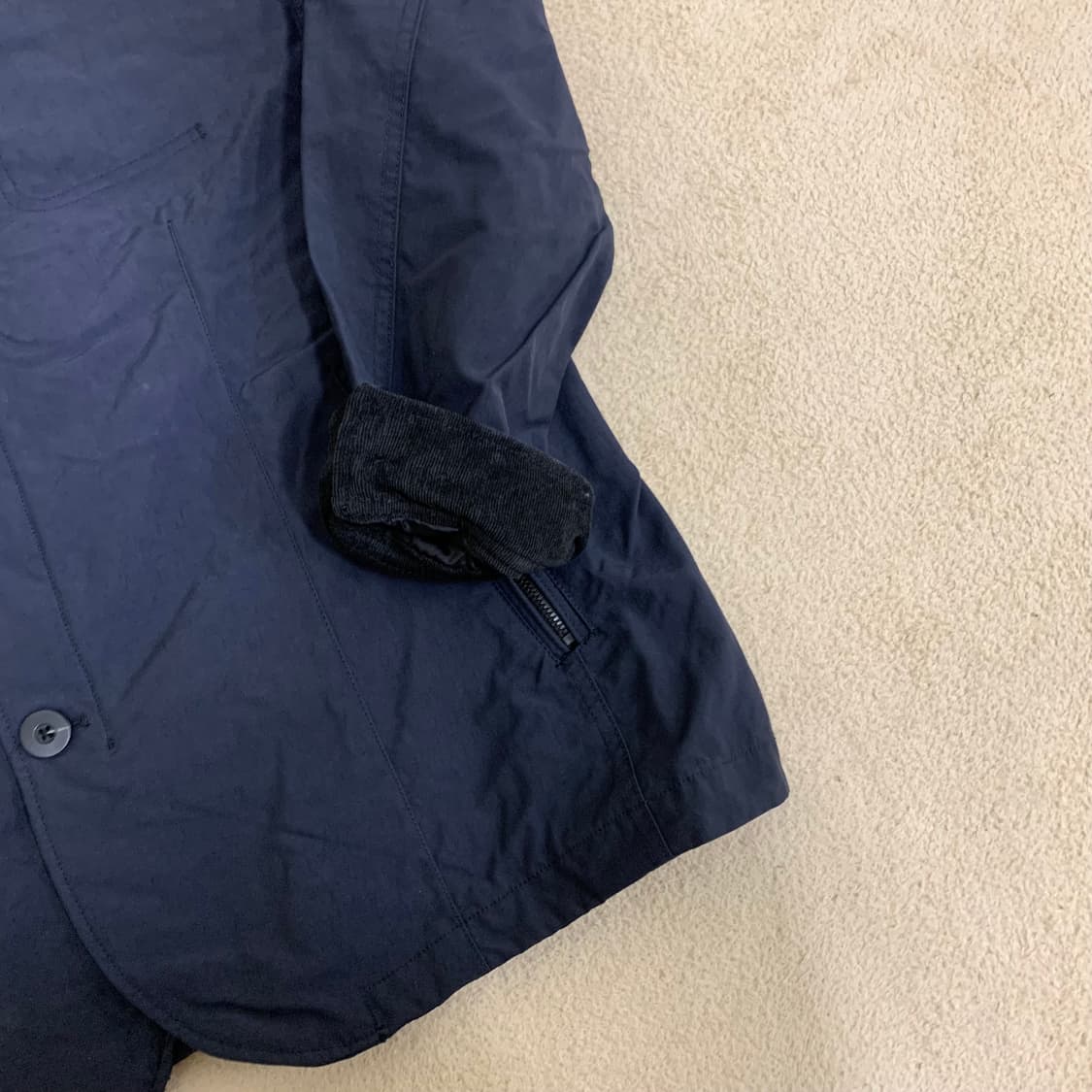 까르뜨블랑슈 사파리 자켓(110/다크네이비) 자파리 자켓 상품이미지4