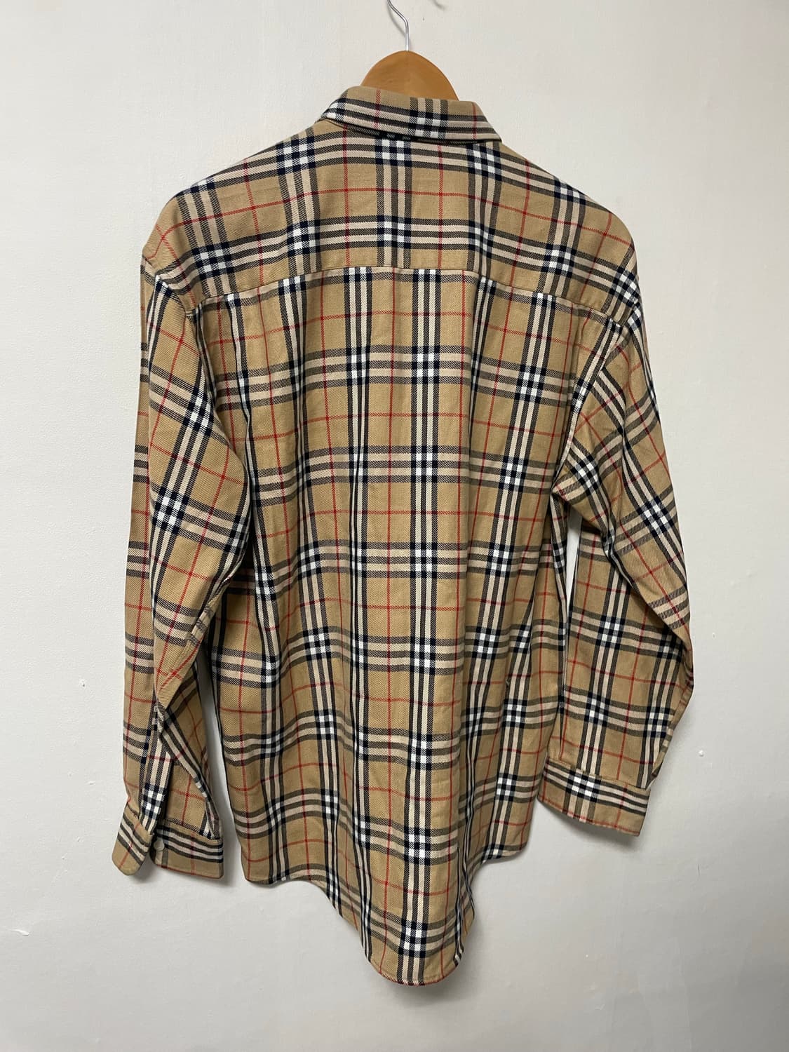 100-105 Burberry 버버리 올드스쿨 루즈핏 셔츠 남방 정품 상품이미지5