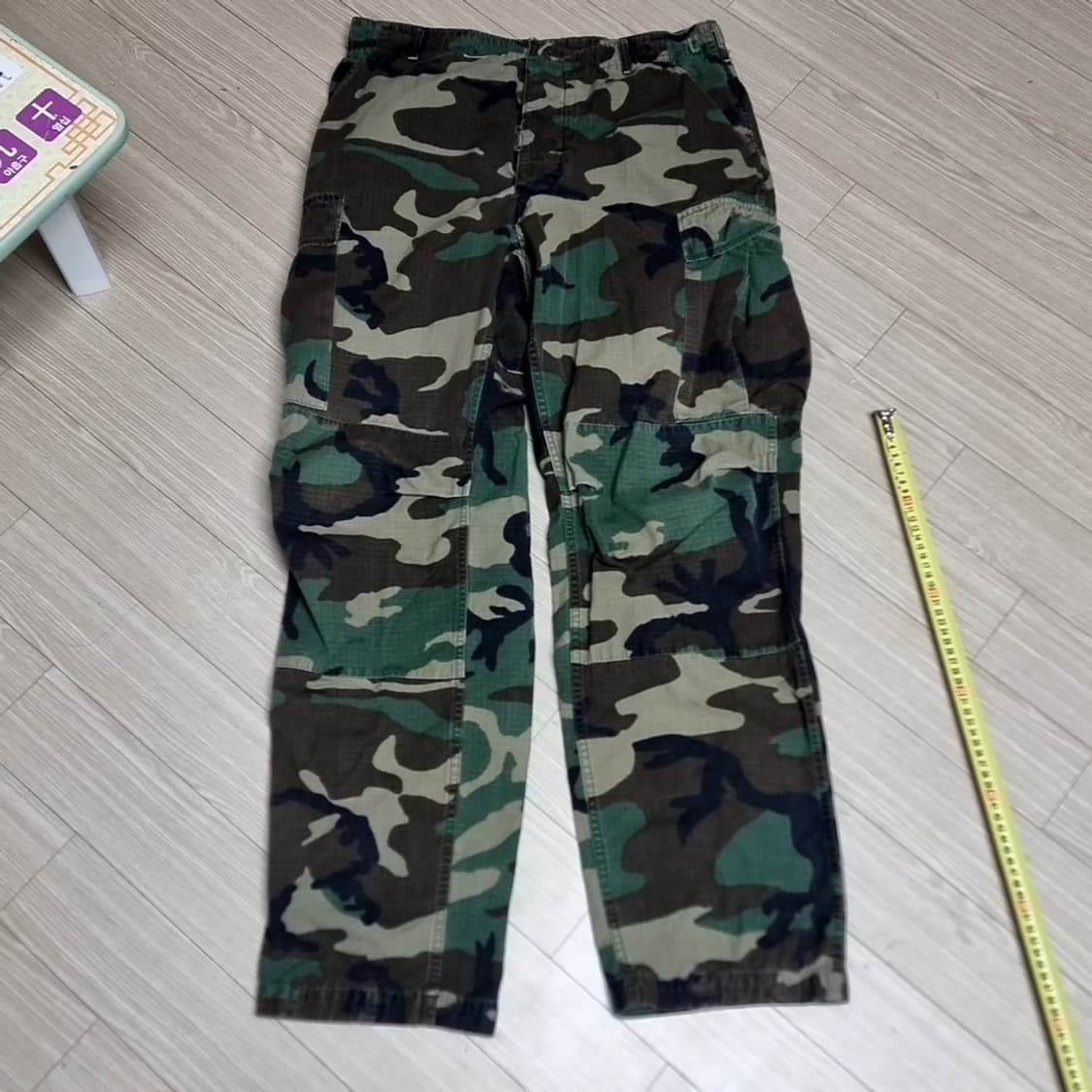 미군 밀리터리 카고 바지 카모플라쥬(미듐) 상품이미지4