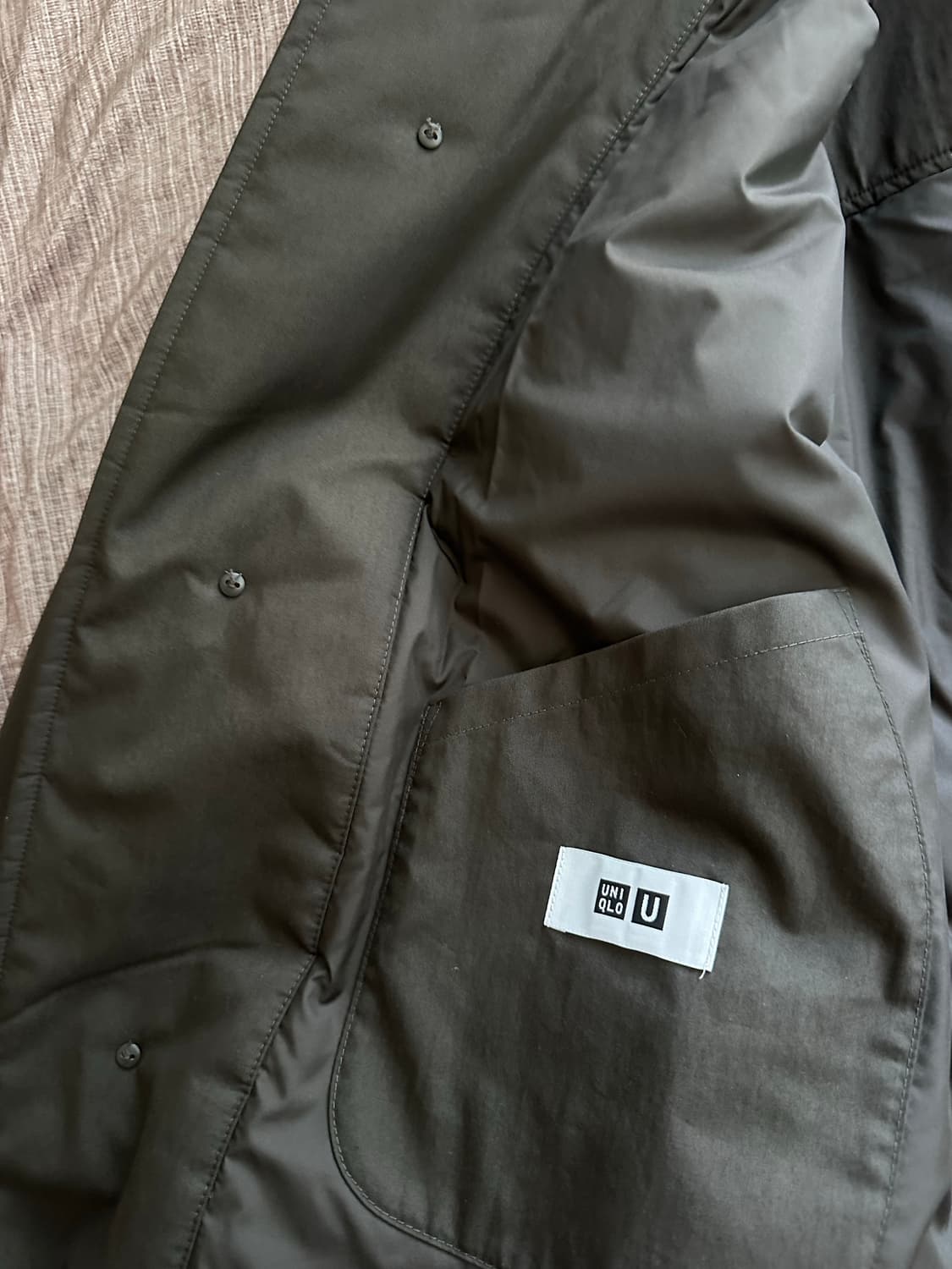 유니클로 U 패디드 코트 상품이미지2