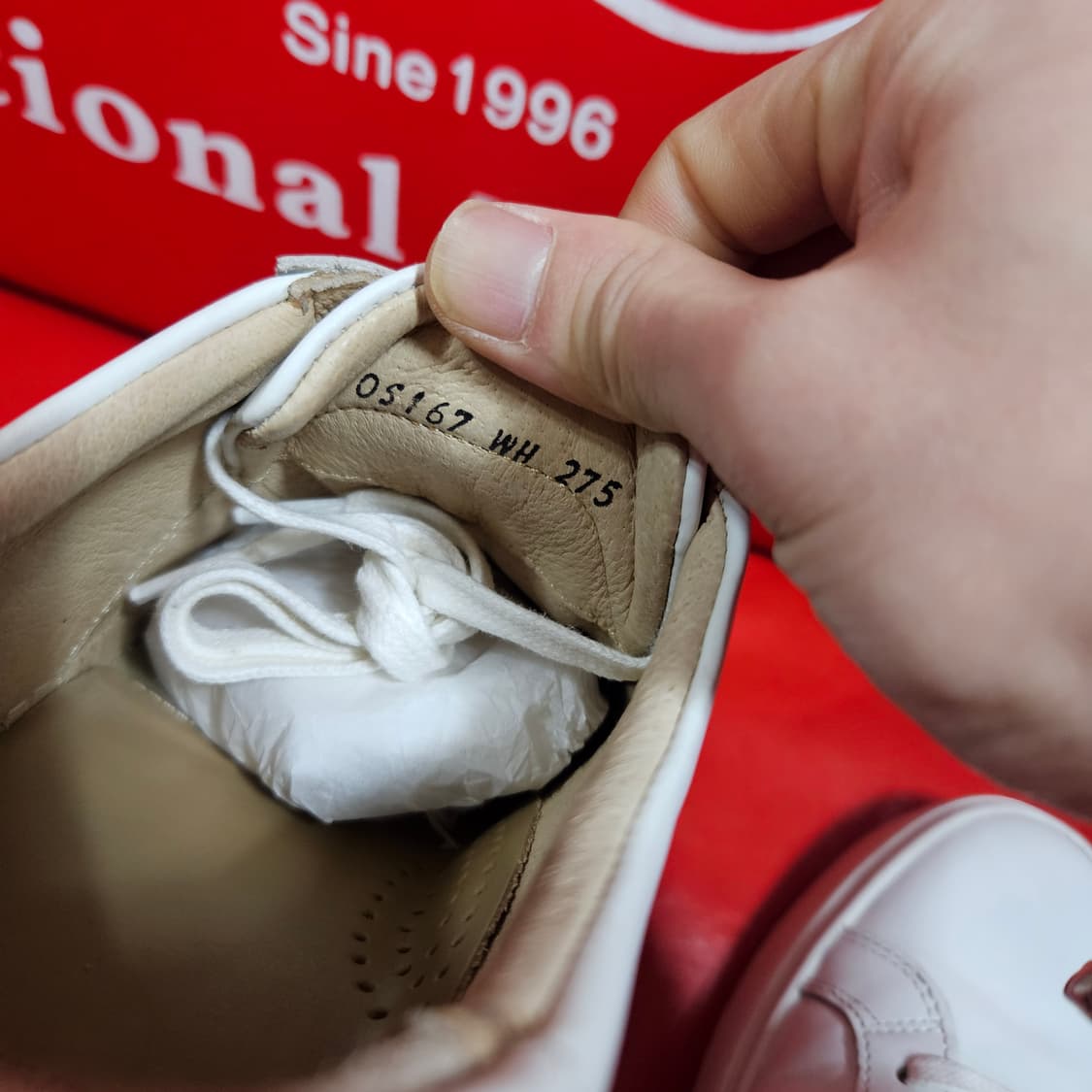 Josepht1117 비블람 가죽 스니커즈 275 size 상품이미지6
