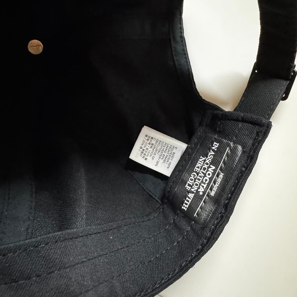 나이키 녹타 골프 캡 블랙 상품이미지3