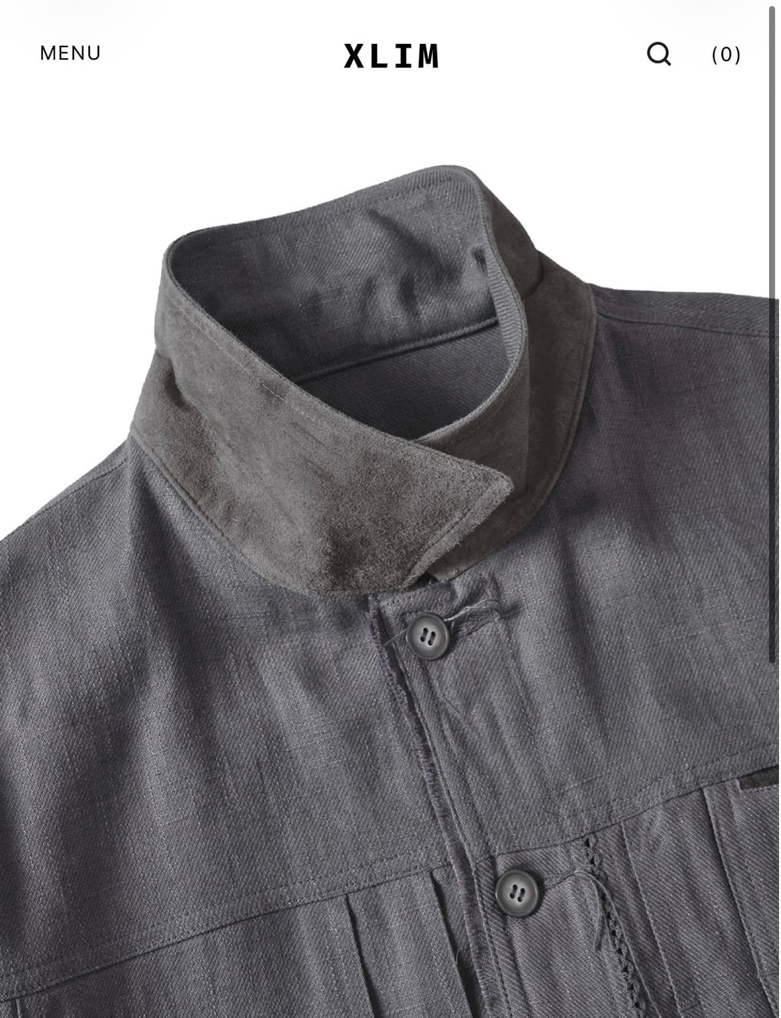XLIM 엑슬림 EP.7 09 JACKET GRAY 상품이미지3