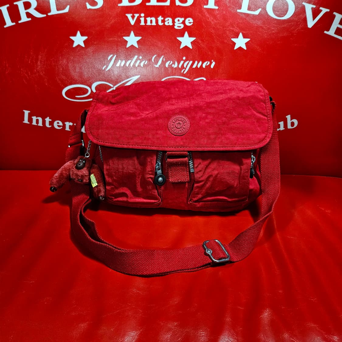 키플링 릴라고 키링 메신저백 30 19 10 size 상품이미지1