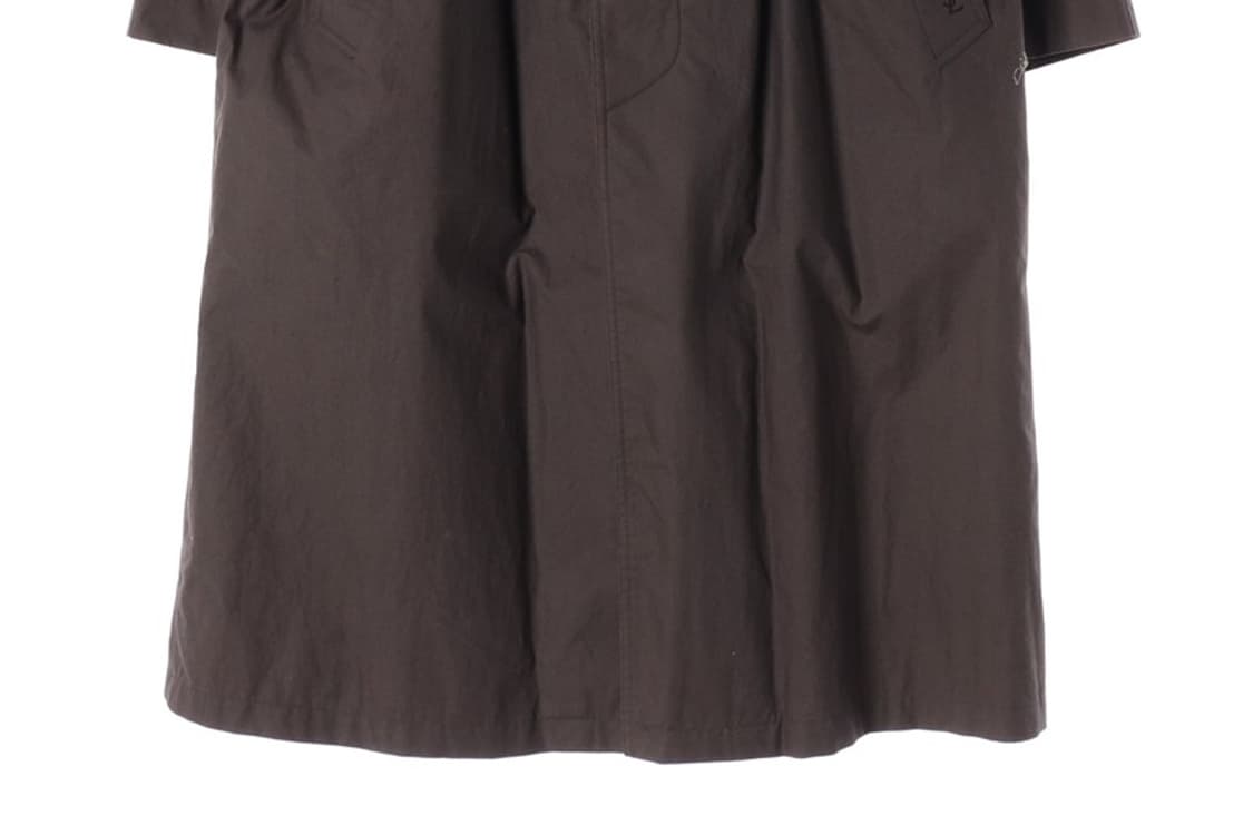 빈티지 입생로랑 디퓨전 옴므 자수 로고 트렌치코트 상품이미지5