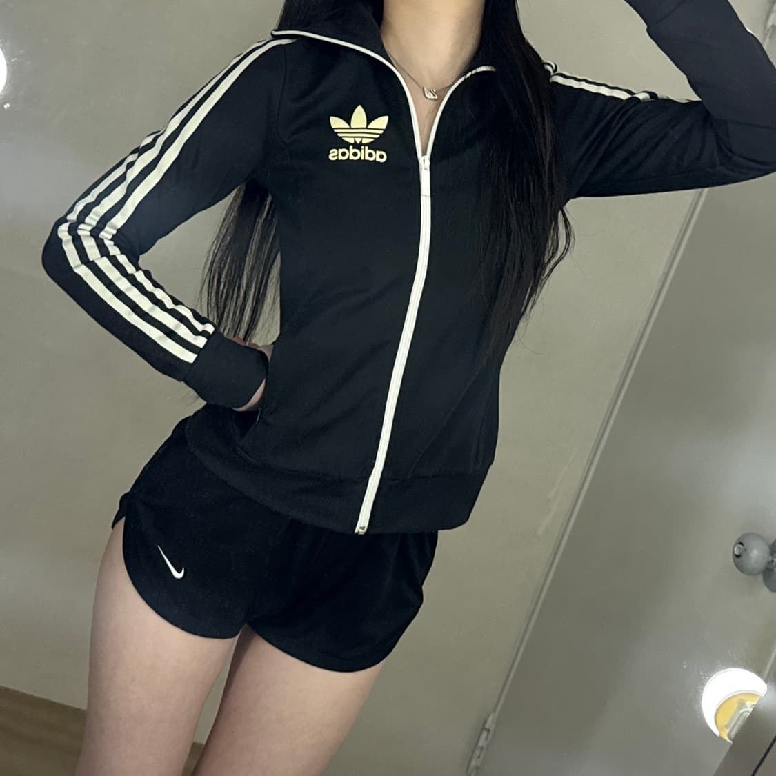아디다스 불꽃 파이어버드 빅 로고 유로파 트랙탑져지 상품이미지3