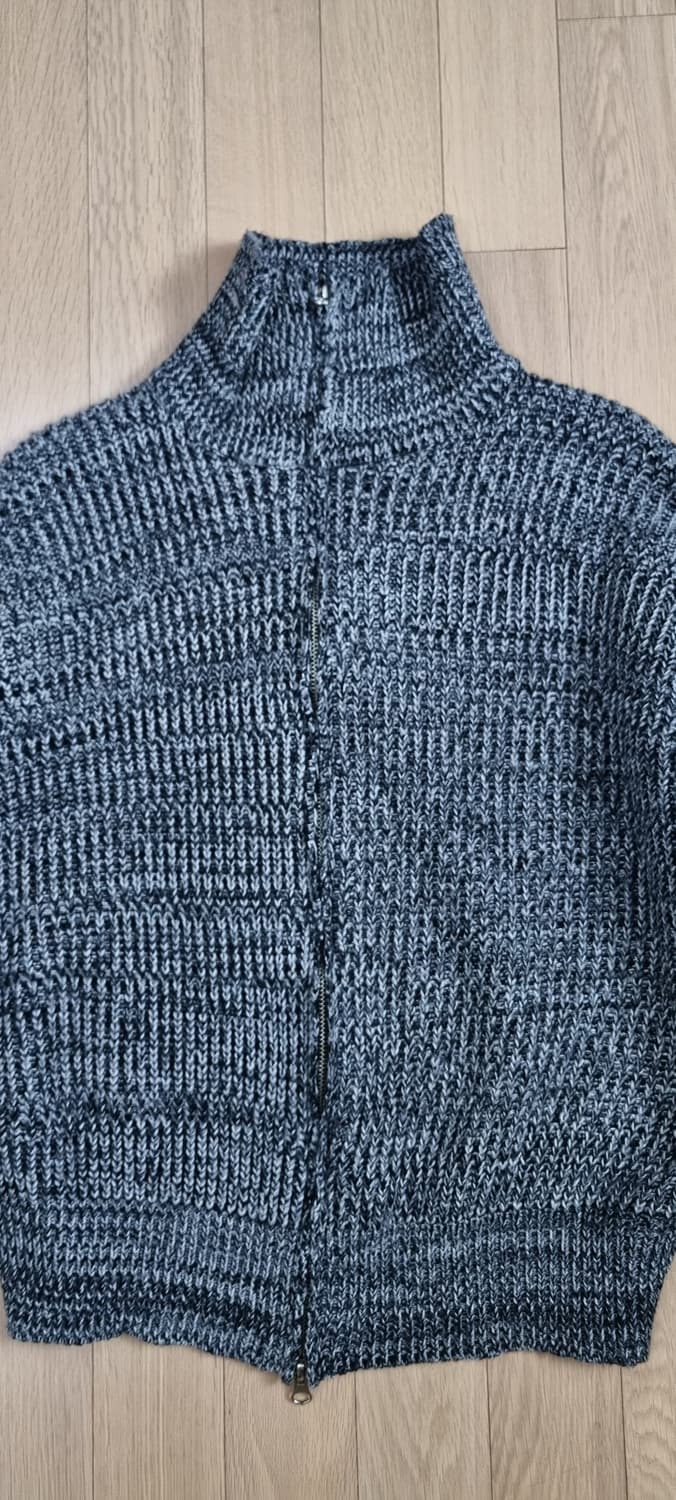 노이아고 하이넥 2웨이 니트집업 Free _ 여성 상품이미지3