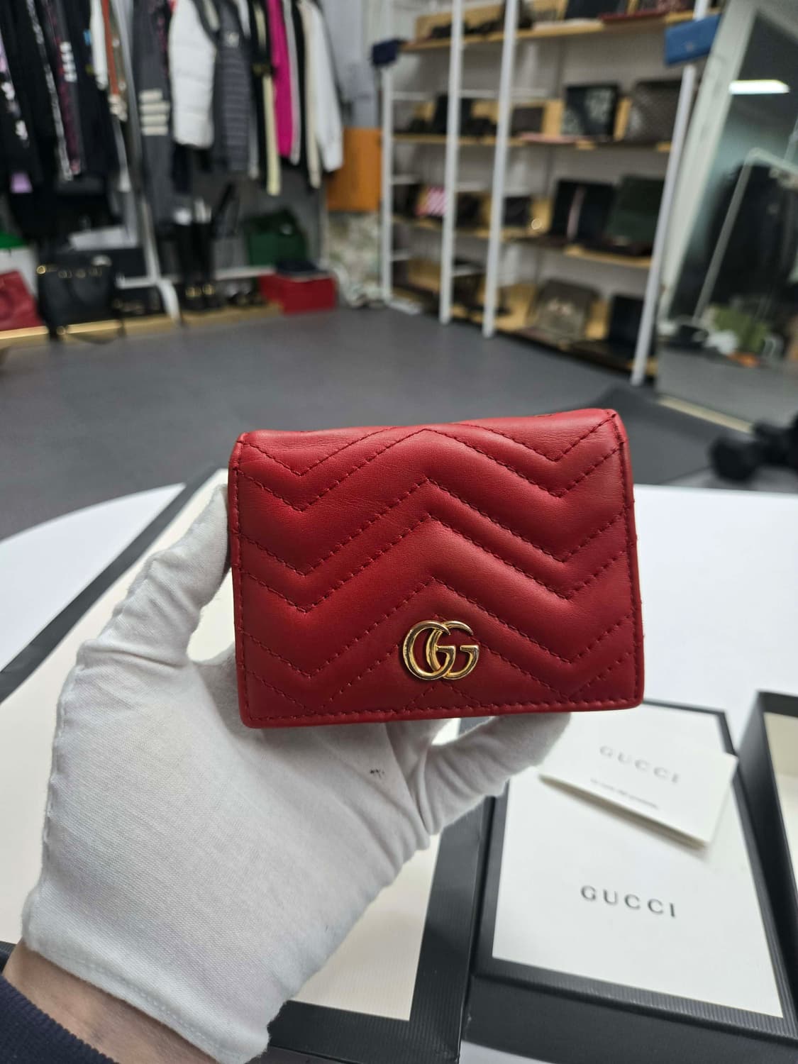 [A급컨디션] 구찌 마몬트 중지갑 상품이미지1