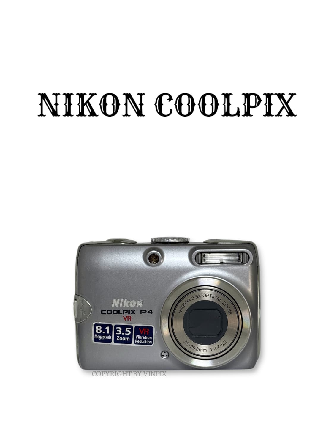 니콘 쿨픽스 P4(coolpix p4) 디지털 카메라 디카 상품이미지1