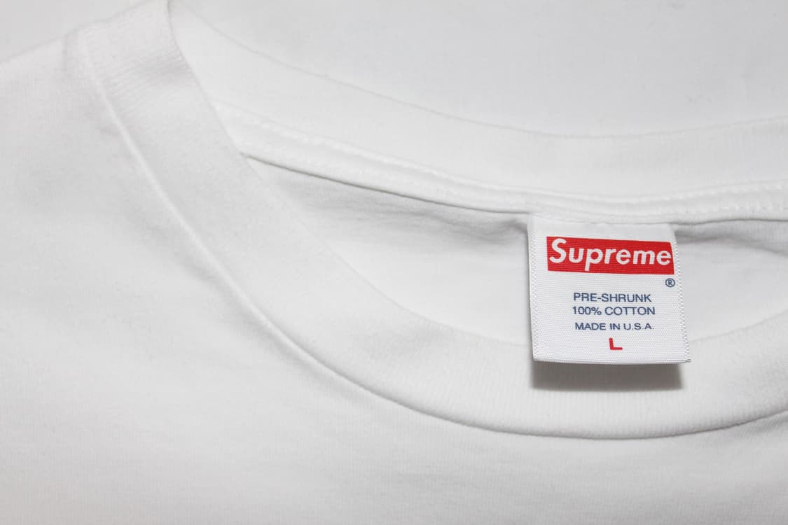 슈프림 20FW 크로스로고 티셔츠 상품이미지3