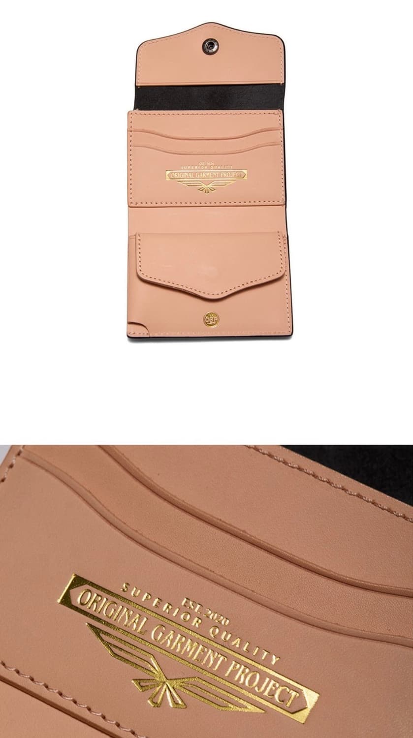 OGARP Concho Cow Leather Wallet Black 상품이미지4