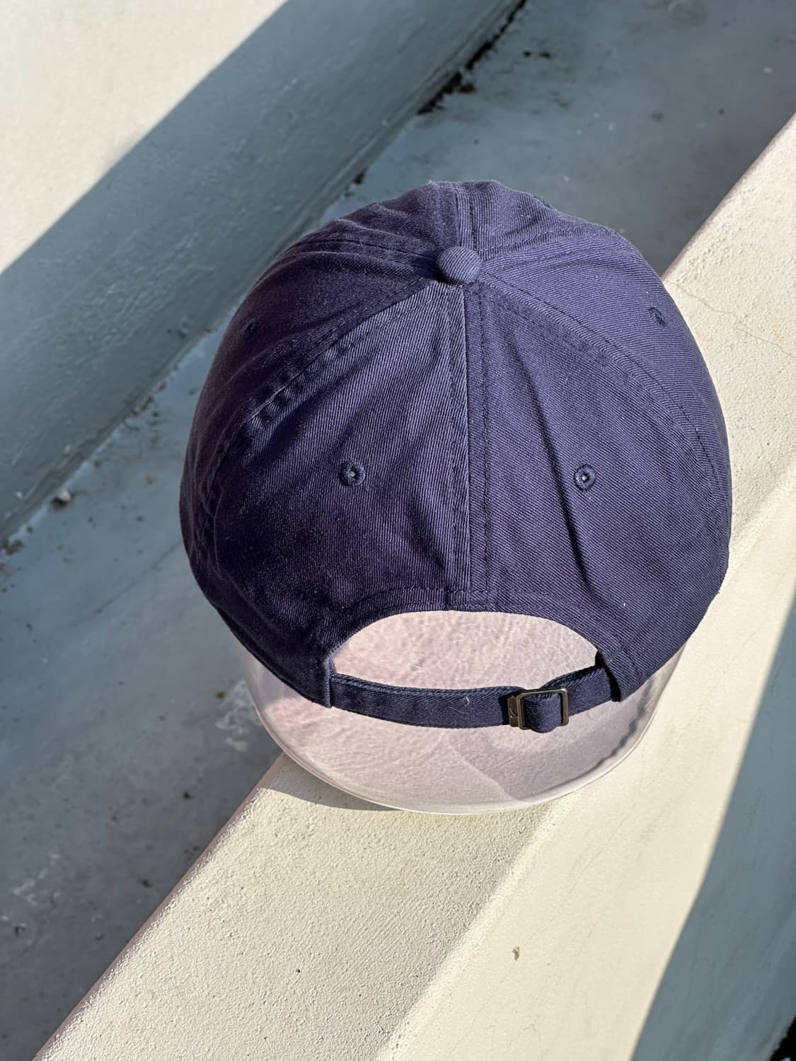 [F] 나이키 로고 헤리티지86 퓨추라 네이비 볼캡 모자 상품이미지4