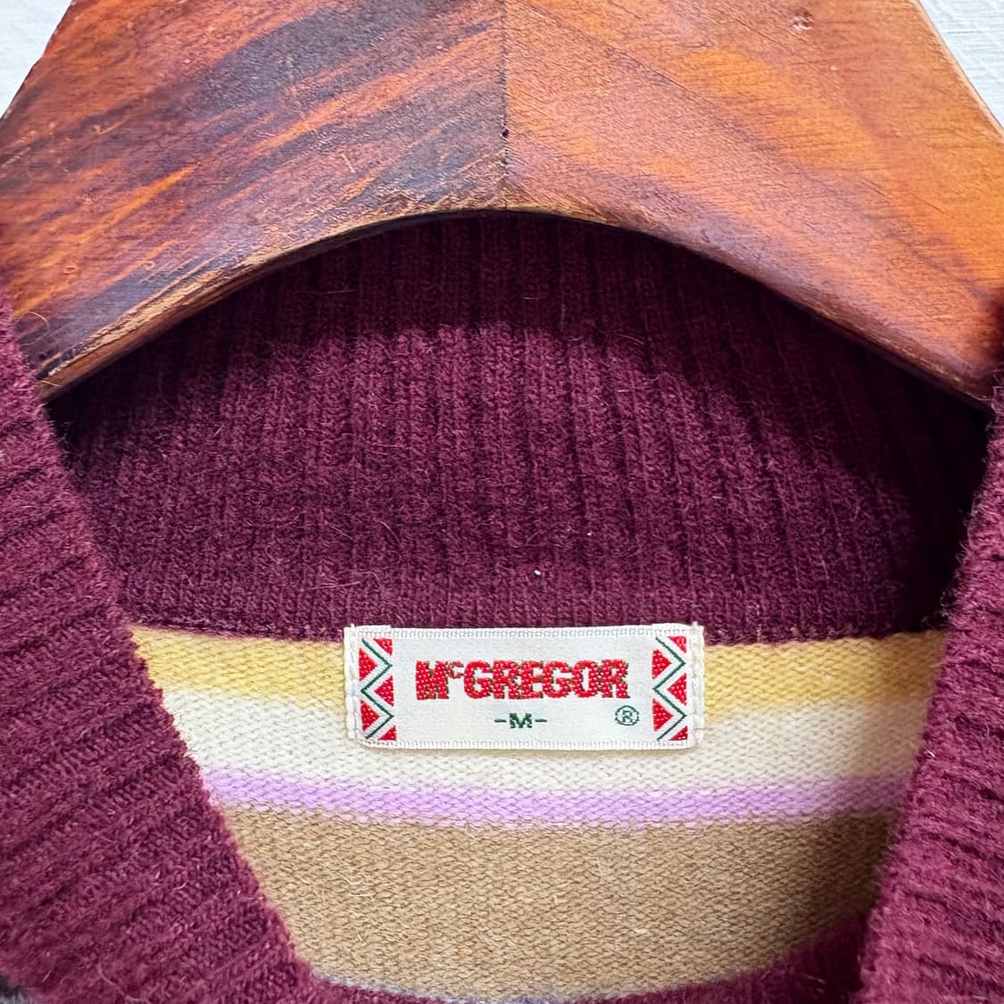 Mcgregor 맥그리거 울 캐시미어 스트라이프 니트  상품이미지3