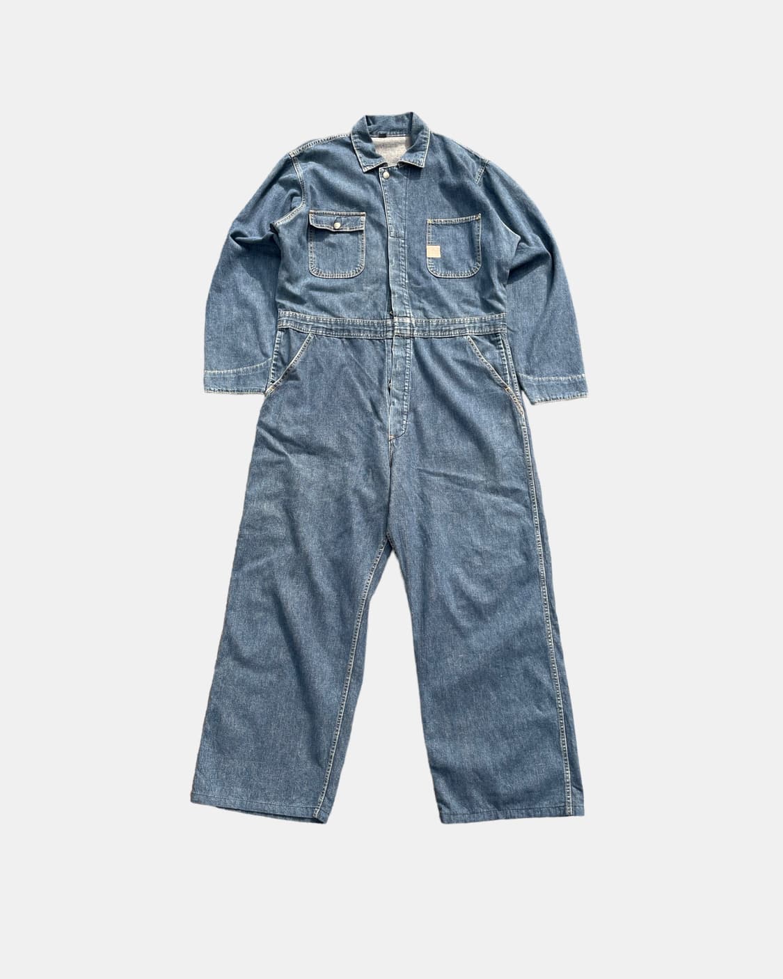 90‘s blue way denim coveralls 상품이미지1