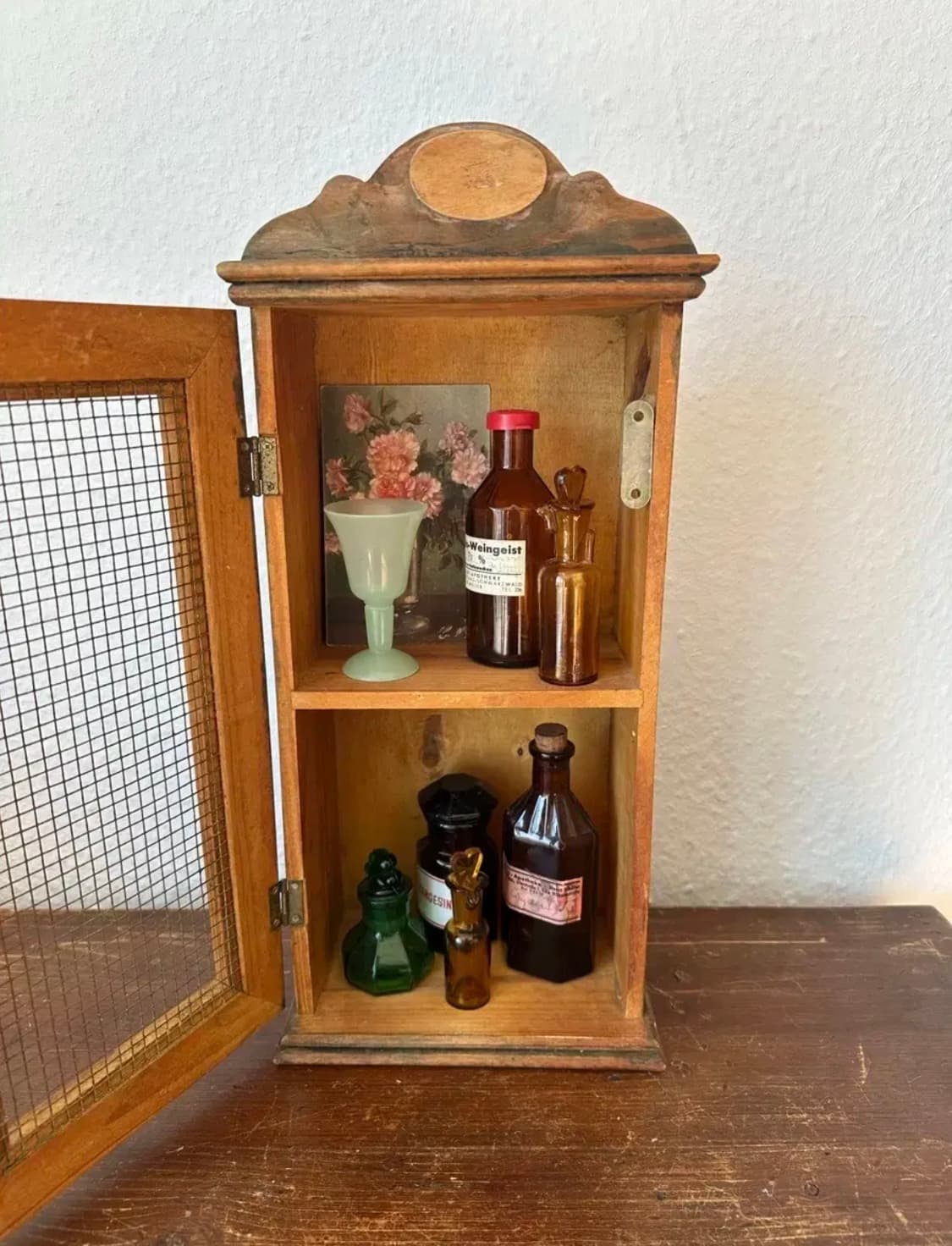 독일)빈티지 우드 선반 상품이미지2