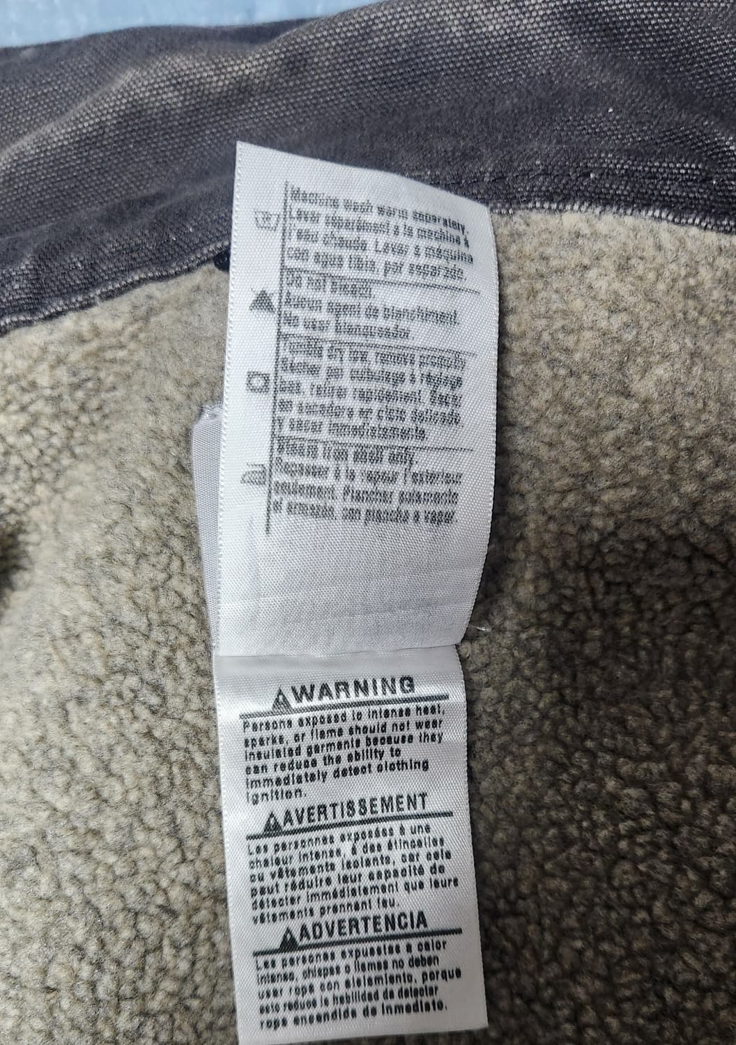 칼하트 워크 자켓 S (95추천) 상품이미지5