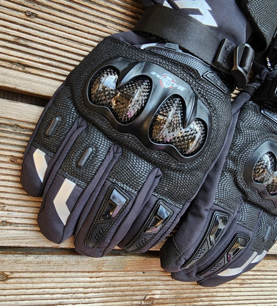 카본 방수방풍 방한 오토바이 장갑(XL) 상품이미지2