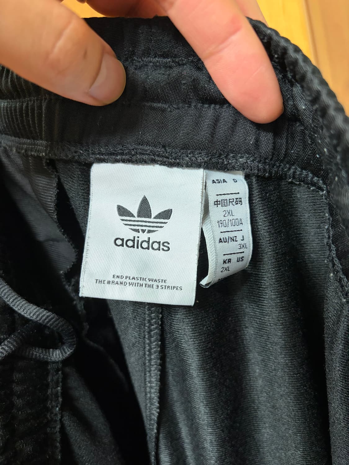 (2XL) 아디다스 파이어버드 트랙팬츠 블랙 상품이미지6