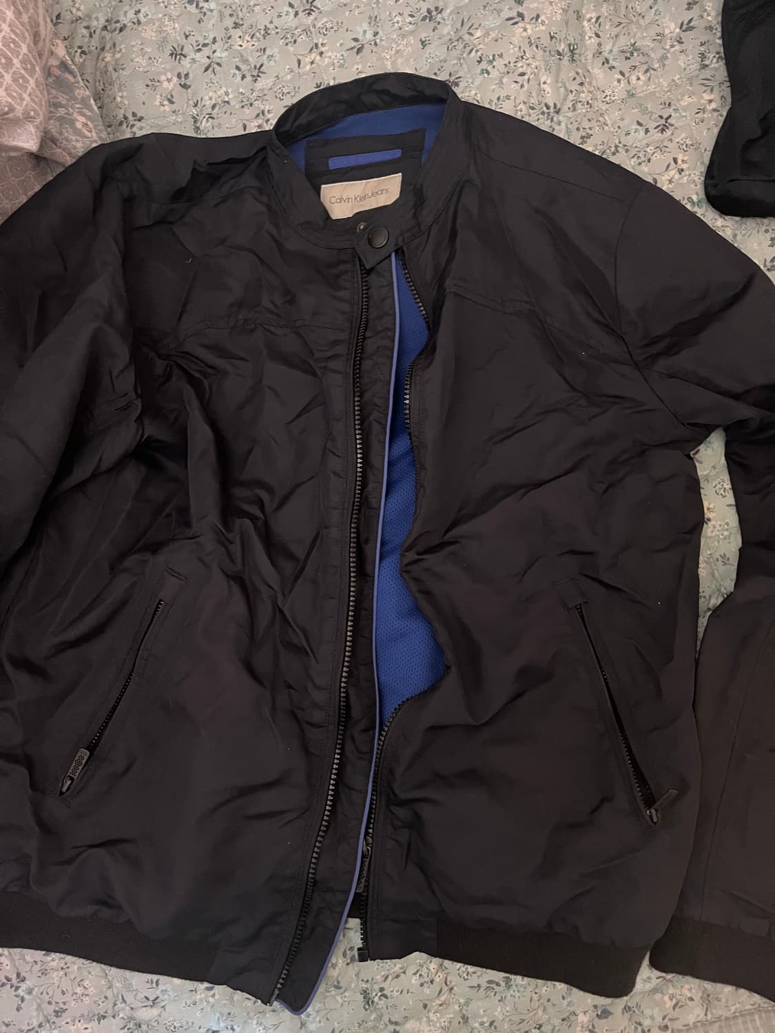 캘빈클라인 블루종 항공점퍼 자켓 navy 상품이미지1