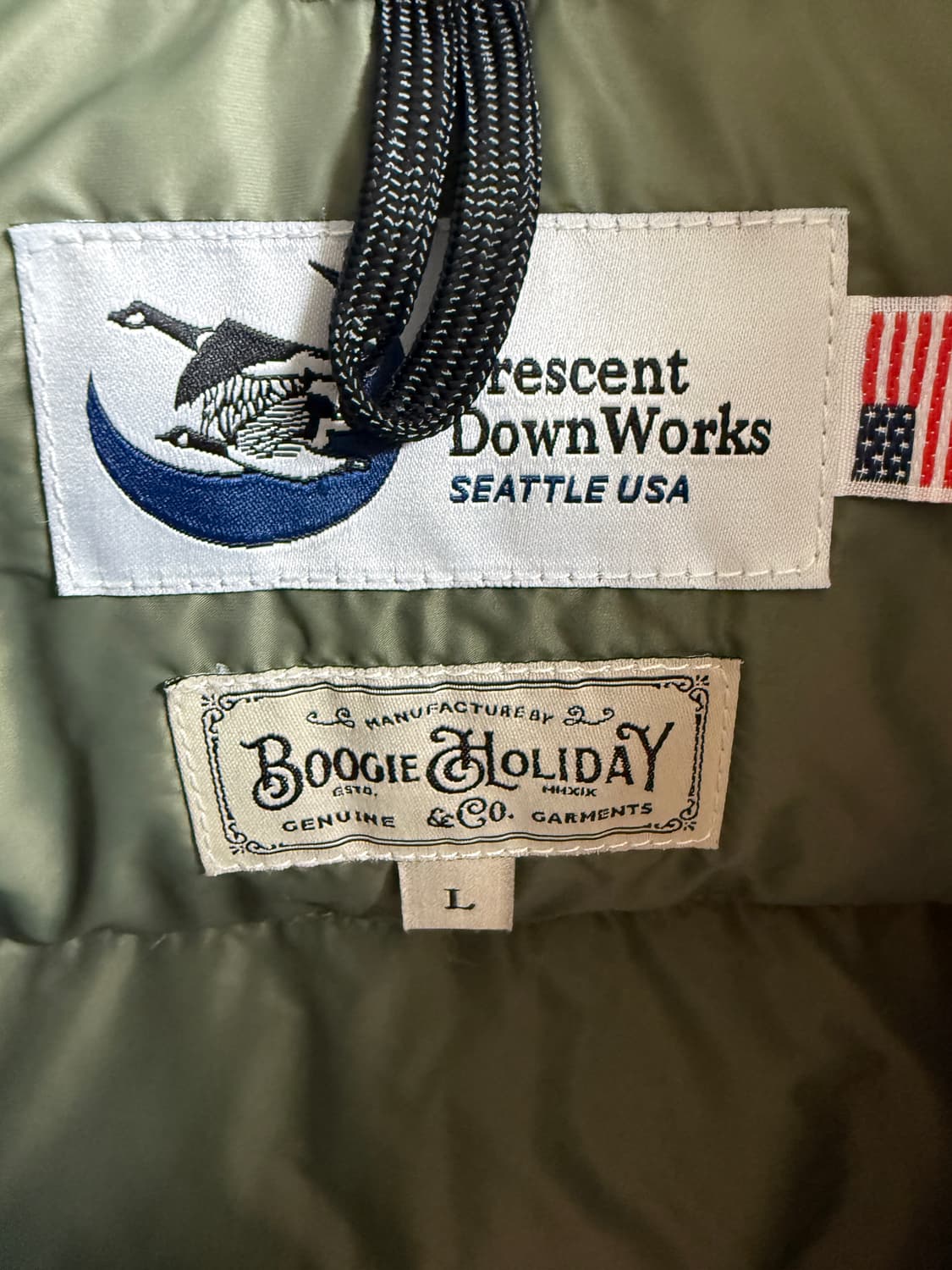 크레센트다운웍스 베스트 L사이즈 상품이미지2