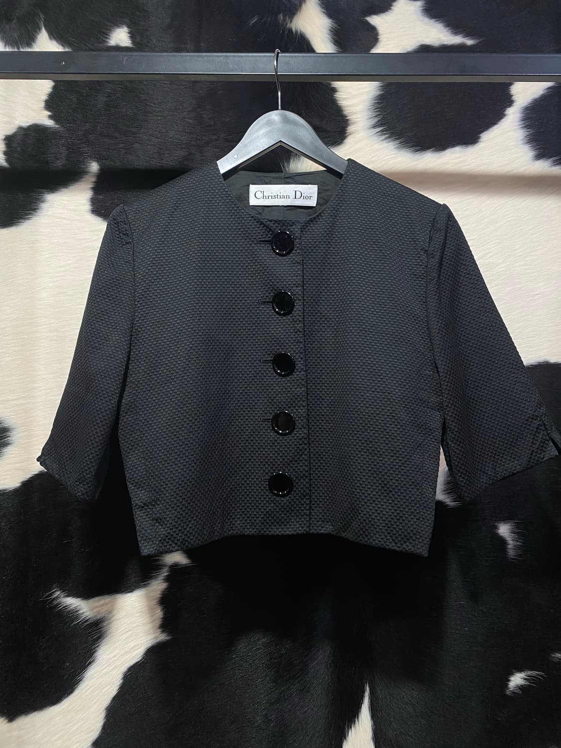 Christian Dior 엠보 크롭 자켓 상품이미지2