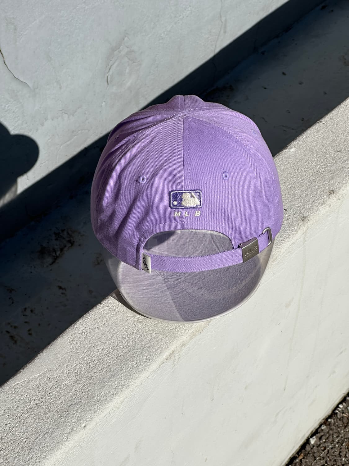 [F] MLB 엠엘비 엘에이 다저스 연보라 볼캡 모자 상품이미지4