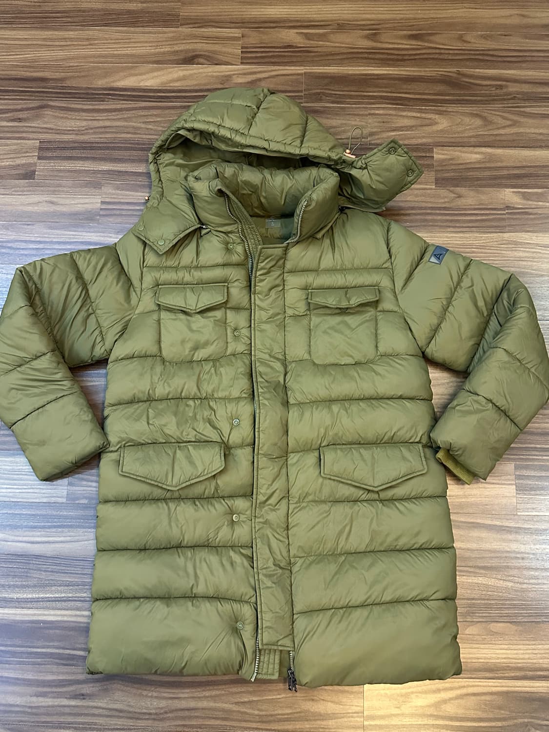 Aias Golf 남성 롱패딩 XL(105) 올리브 상품이미지1