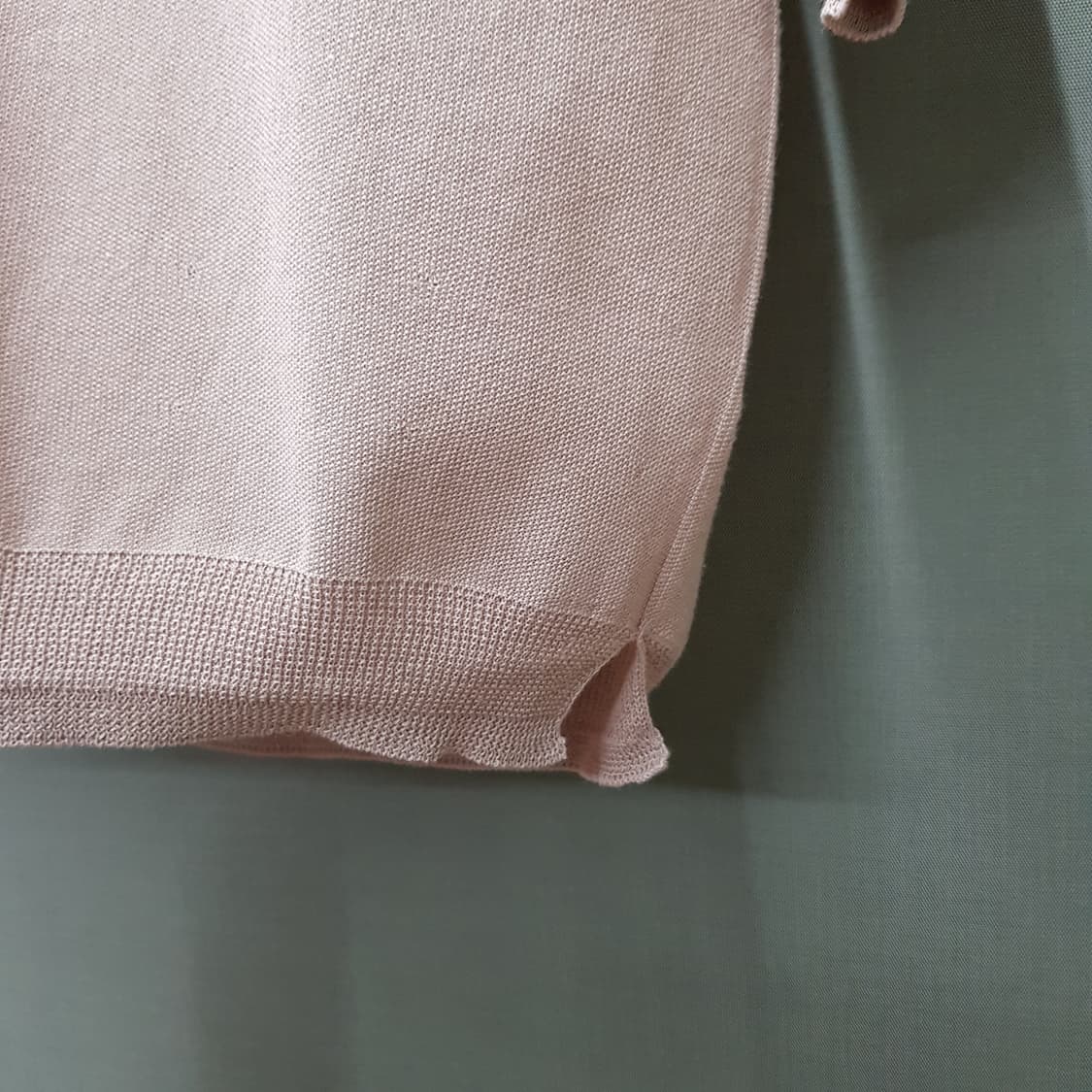 한섬 시스템 2021 빅 세일러카라 배색 니트 탑 90F사이즈 상품이미지4