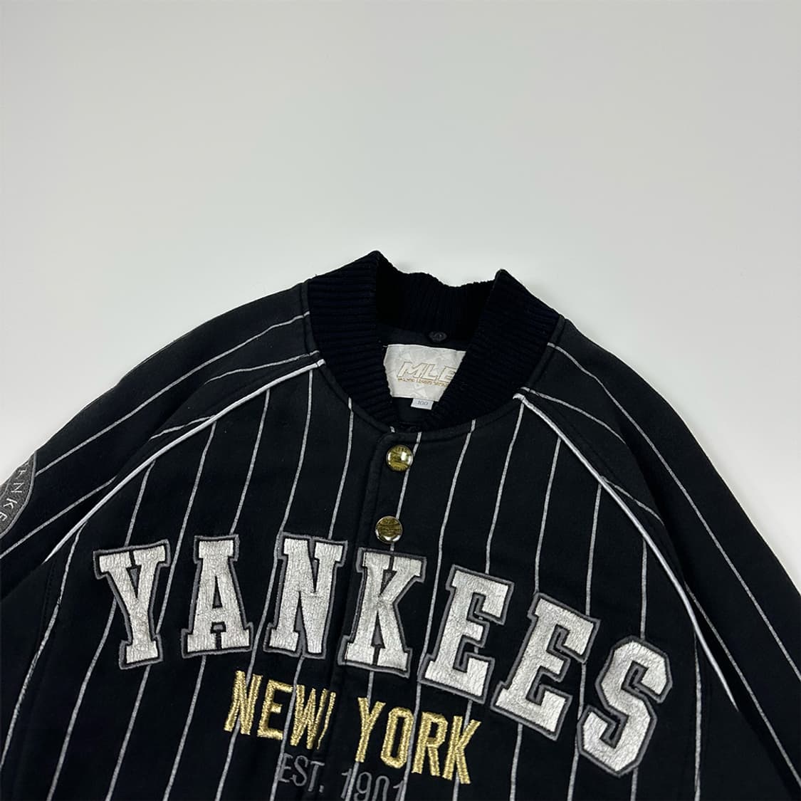 MLB 양키스 스트라이프 베이스볼 자켓 상품이미지3