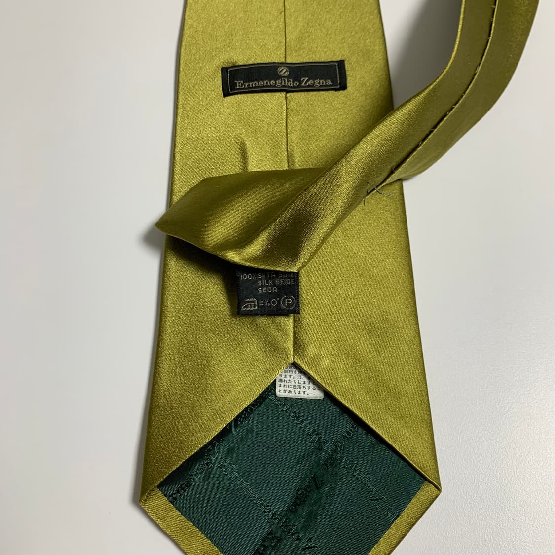에르메네질도 제냐 이태리 100실크 클래식 명품넥타이 최상급 단색 상품이미지7