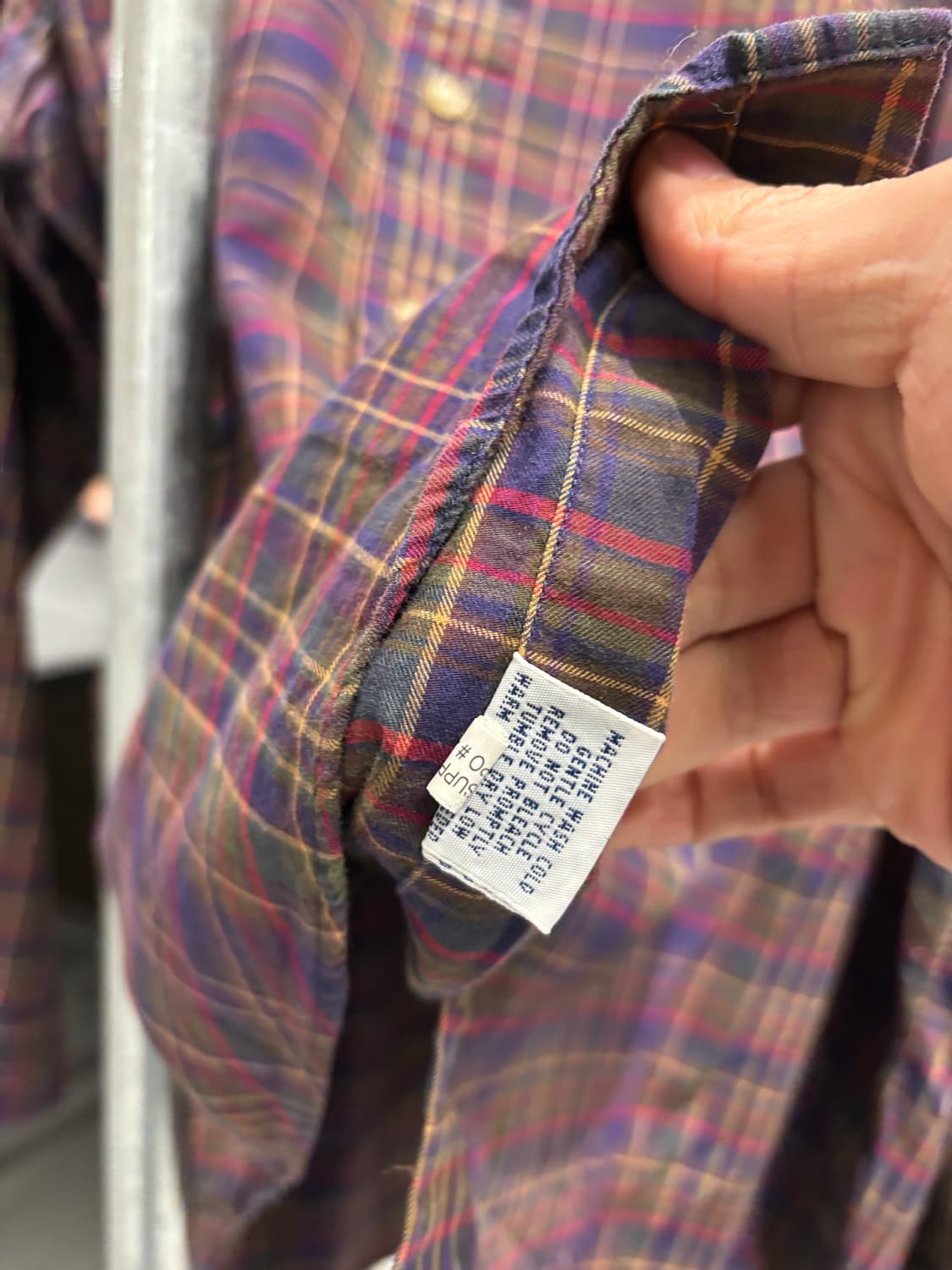 폴로 랄프로렌 체크 셔츠 상품이미지8