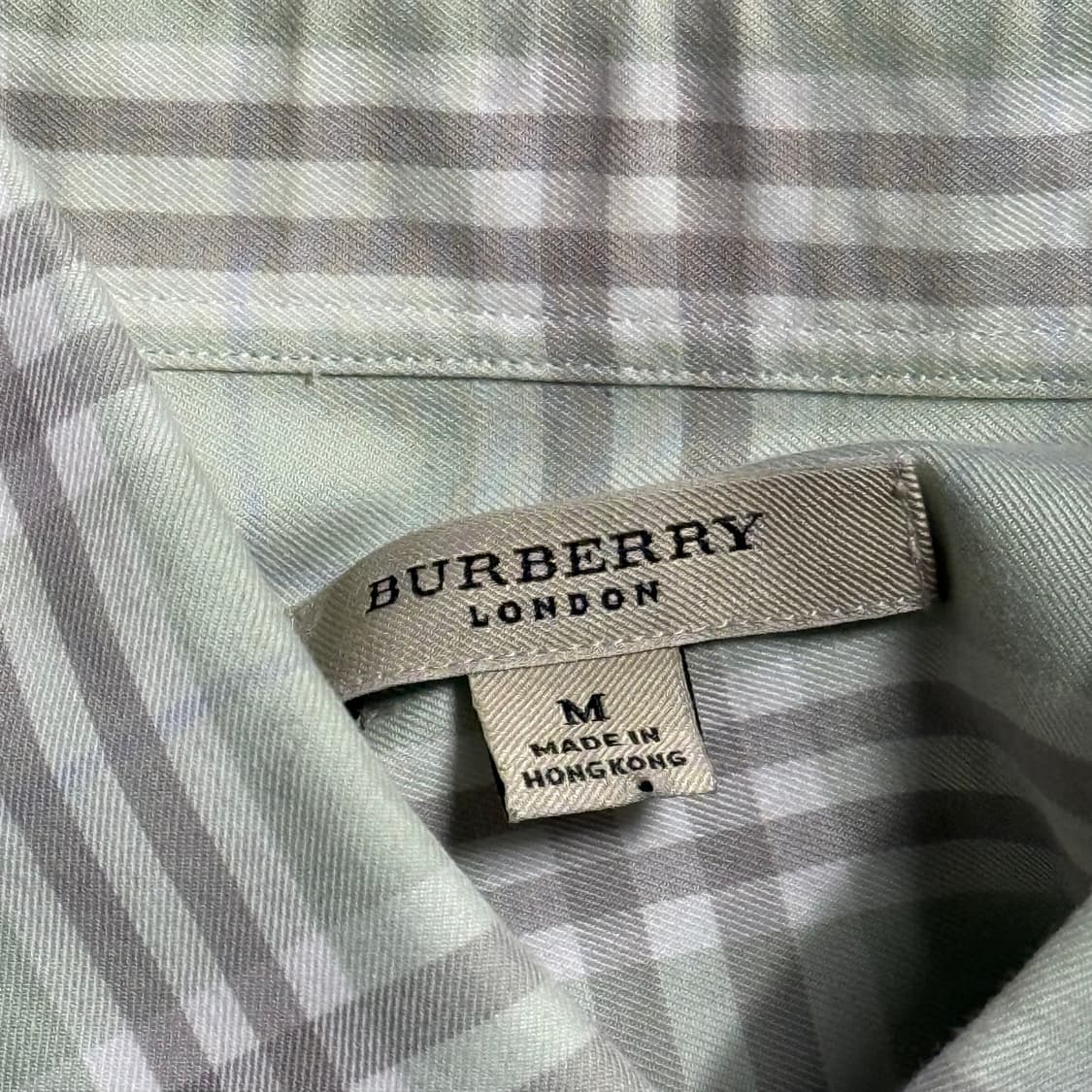 ‼️ Burberry M 노바체크 반팔 셔츠 ‼️ 상품이미지3