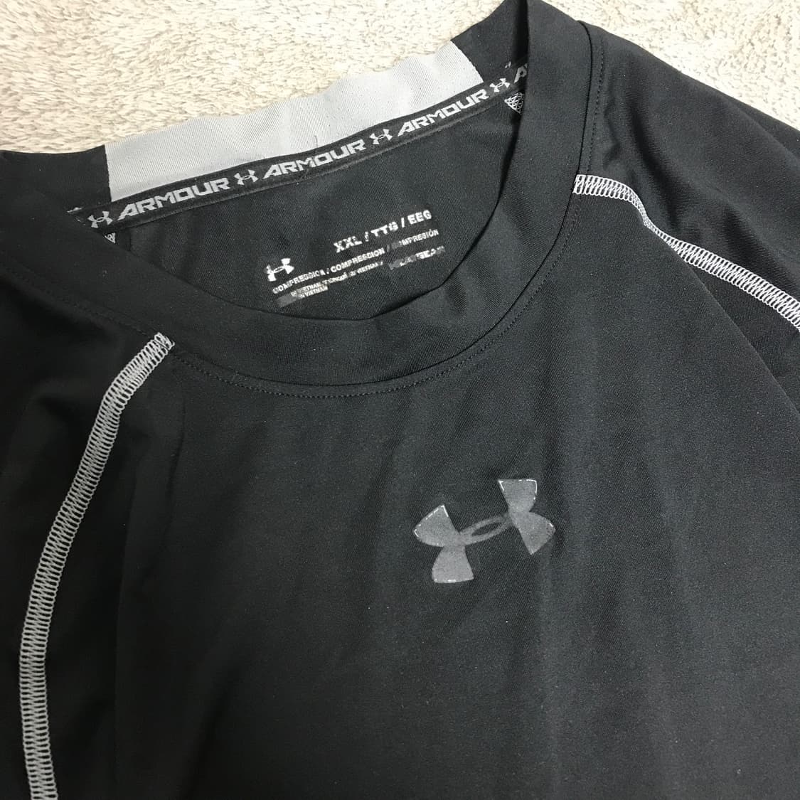 언더아머 컴프레션 기능성 반팔 티셔츠 XXL 상품이미지2