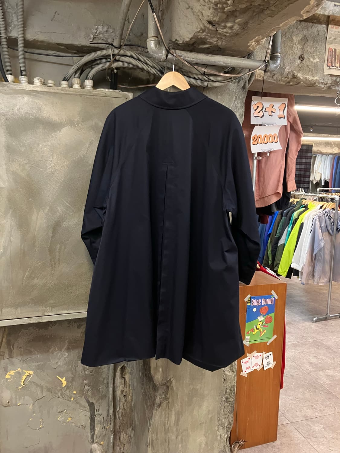 버버리 세미 롱 자켓 블랙 #csz3196 상품이미지3