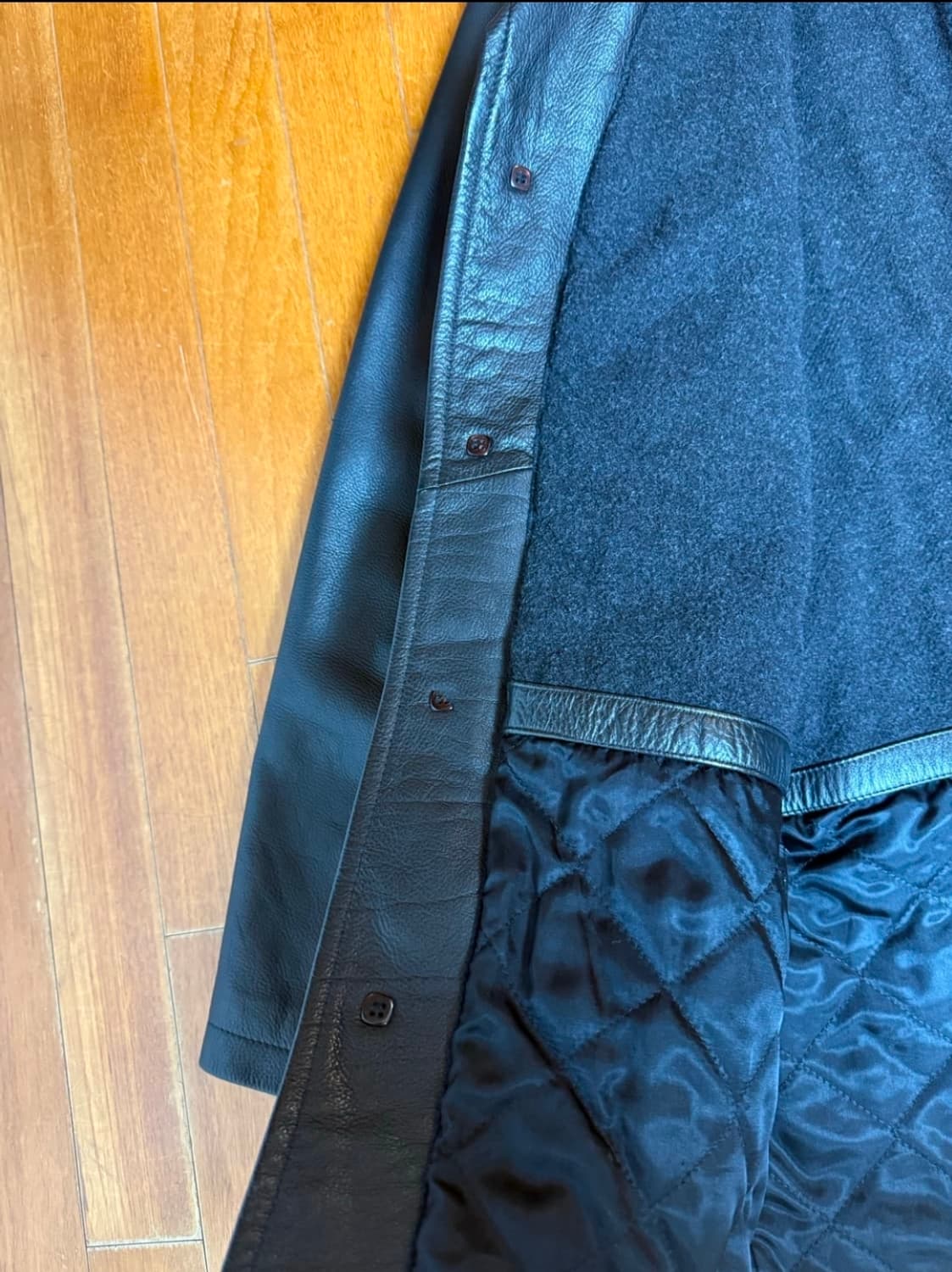 J.Crew 제이크루 레더 카코트 L사이즈 상품이미지4