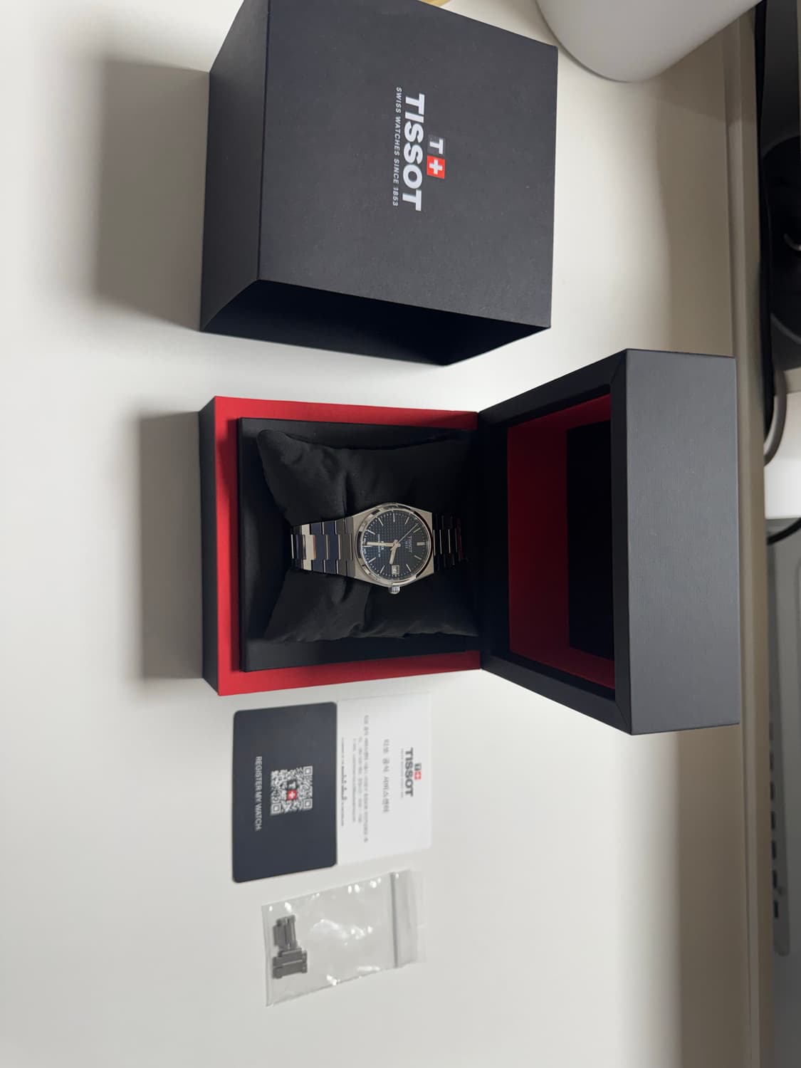 티쏘 PRX 파워매틱 80 청판 35mm 상품이미지1