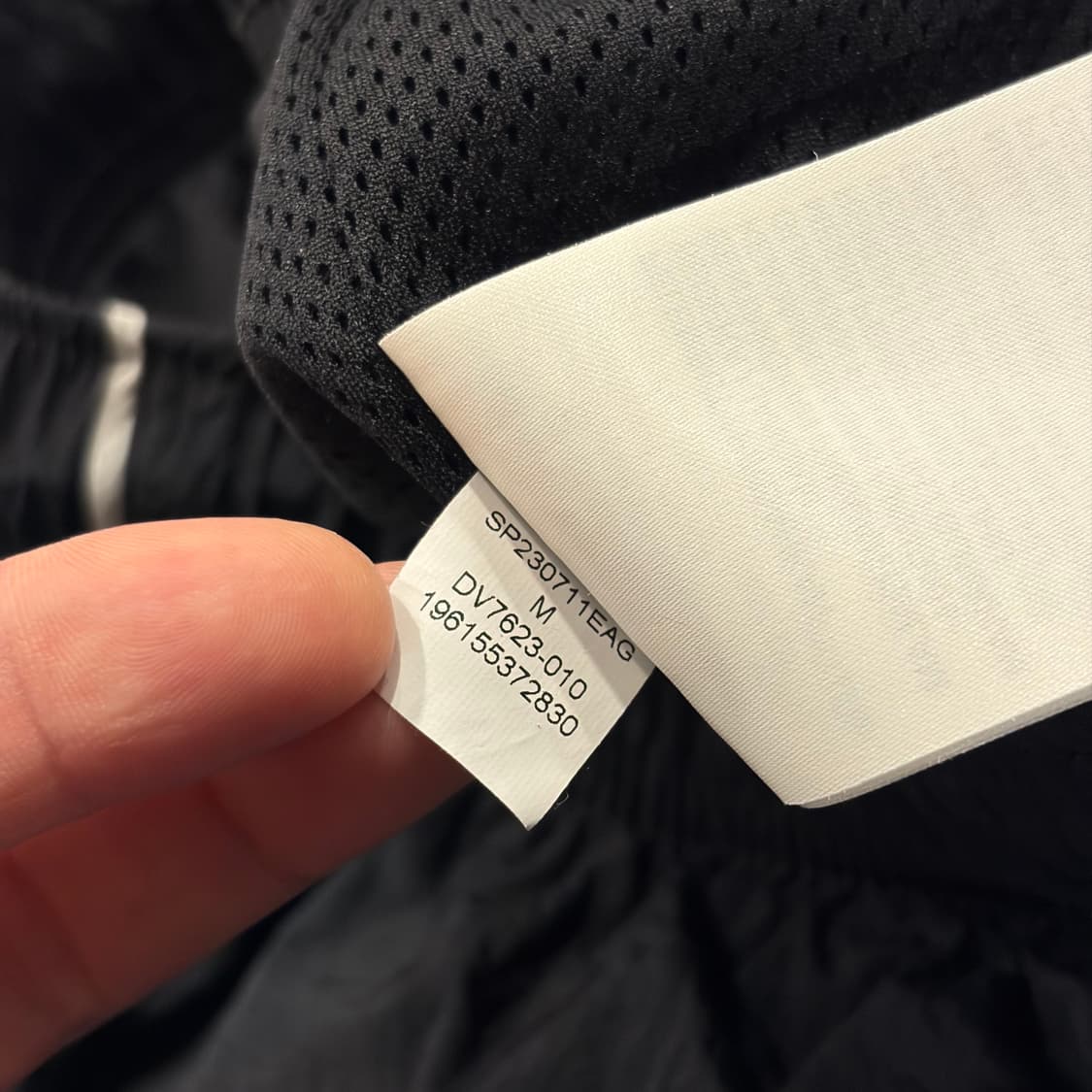 [M] 조던 플라이트 블랙 트랙 팬츠 B864 상품이미지7